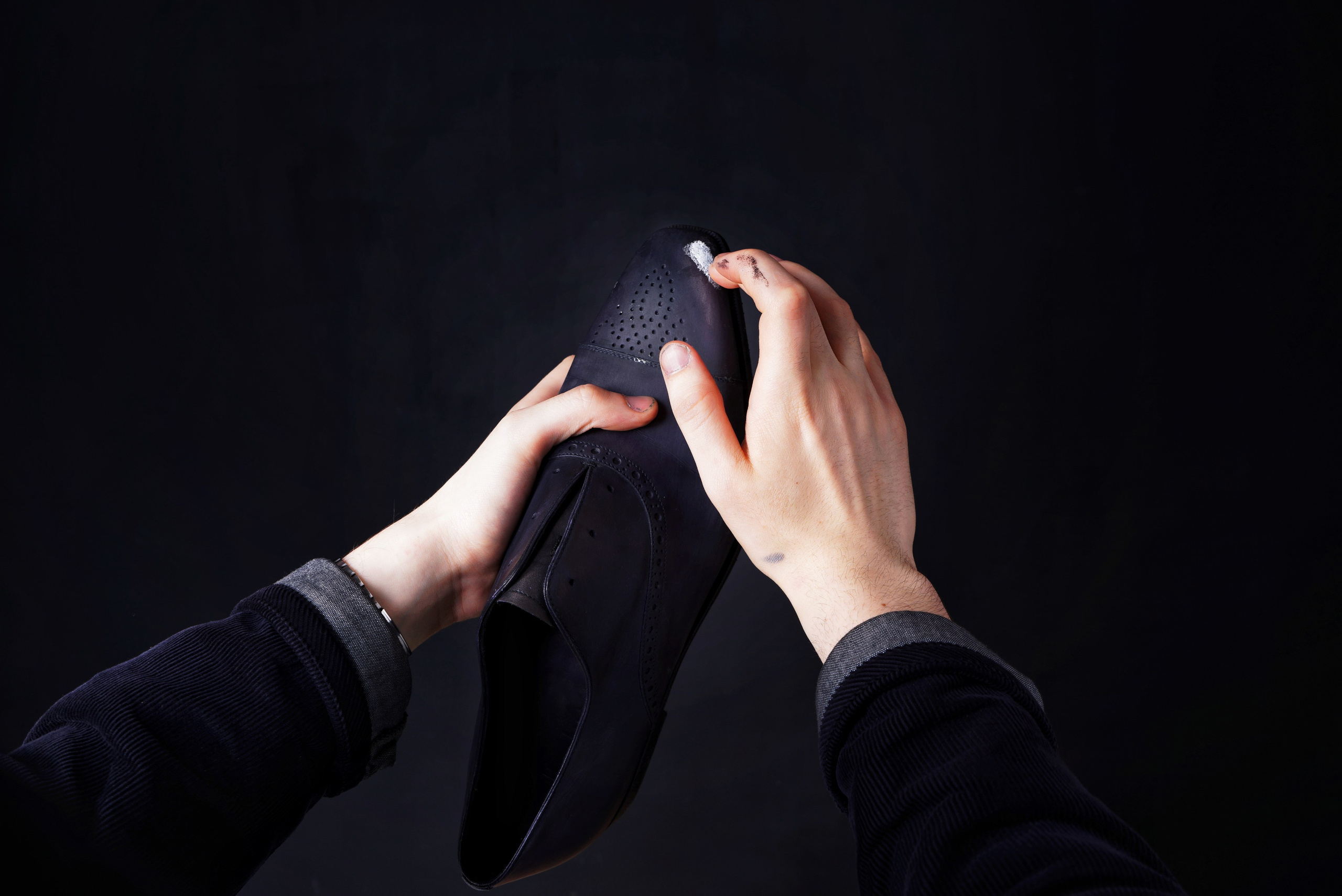 Студийная съёмка для обувной мастерской. Дмитрий Игнатов