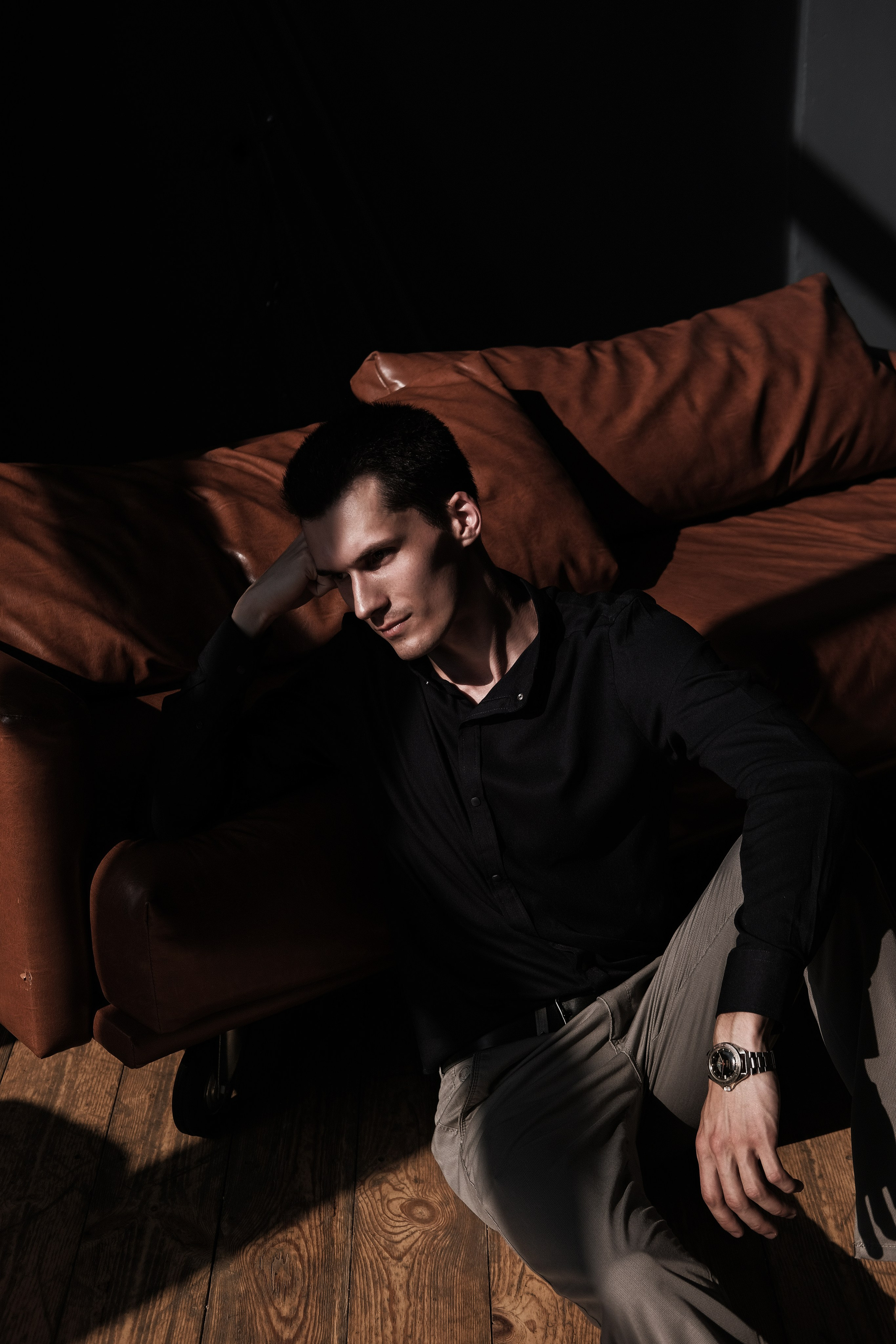 Мужской портрет. Фотограф в Новосибирске Анна Захарова