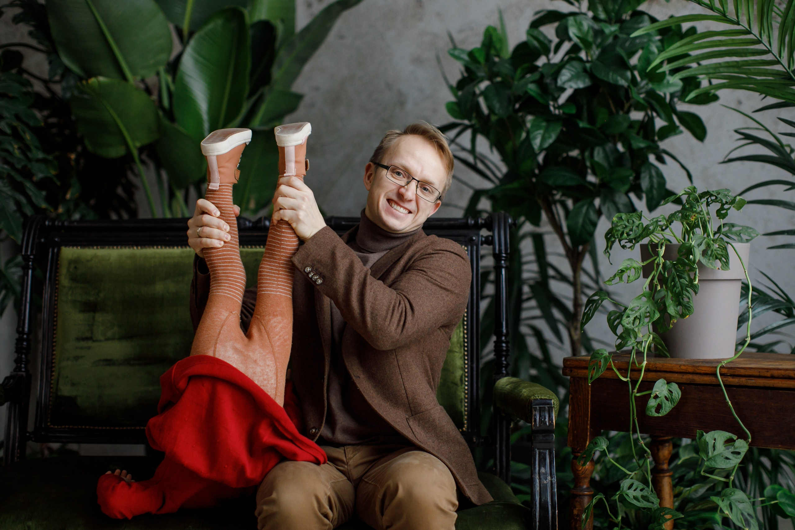 Семейное. Анюта, Даня и дети. Школьные альбомы, Семейные съемки, Портреты, Фотограф Елена Кузнецова