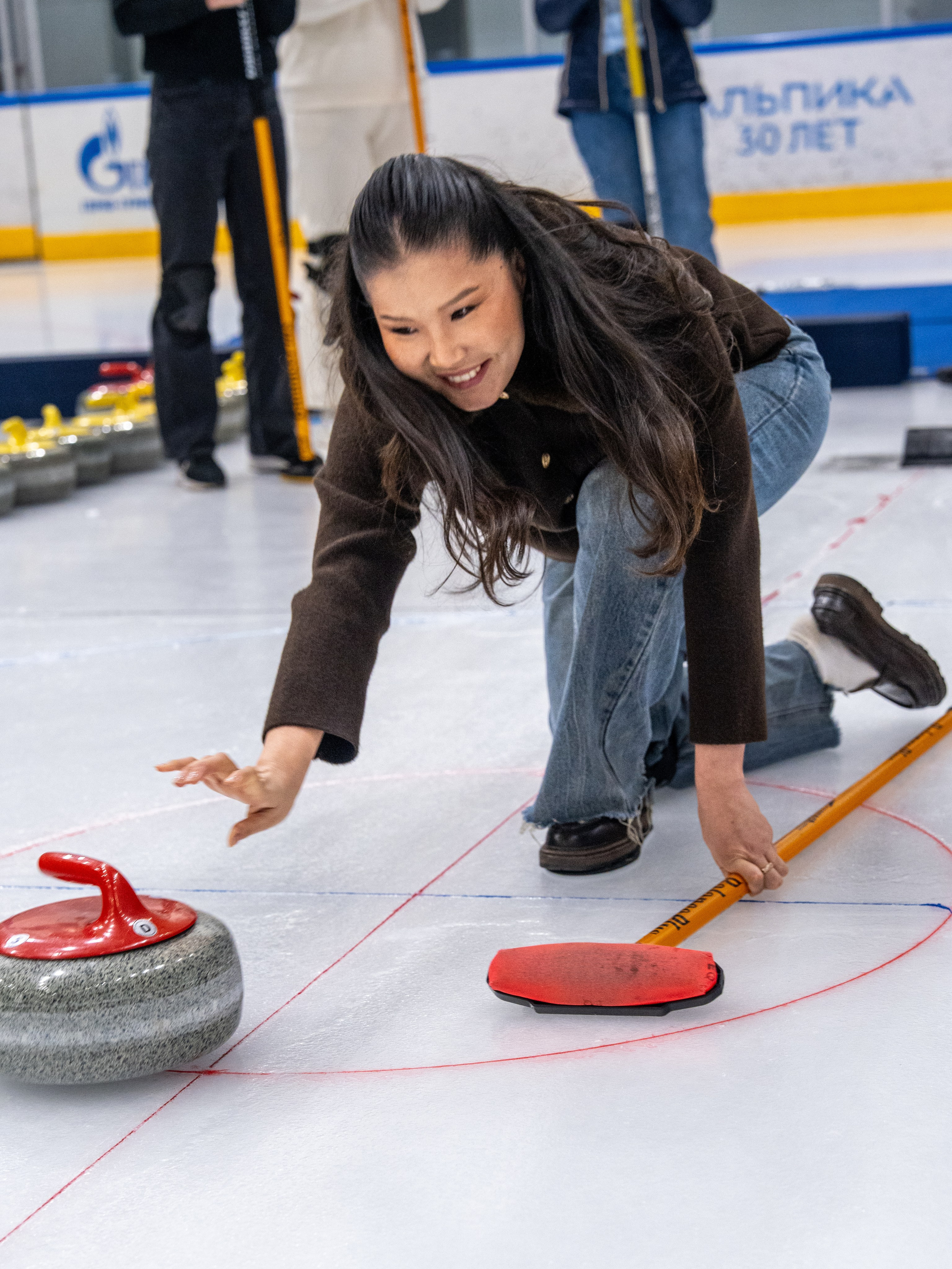 Керлинг для компании Р-Фарм. Репортажный фотограф в Красной Поляне и Сочи Павлюченко Екатерина