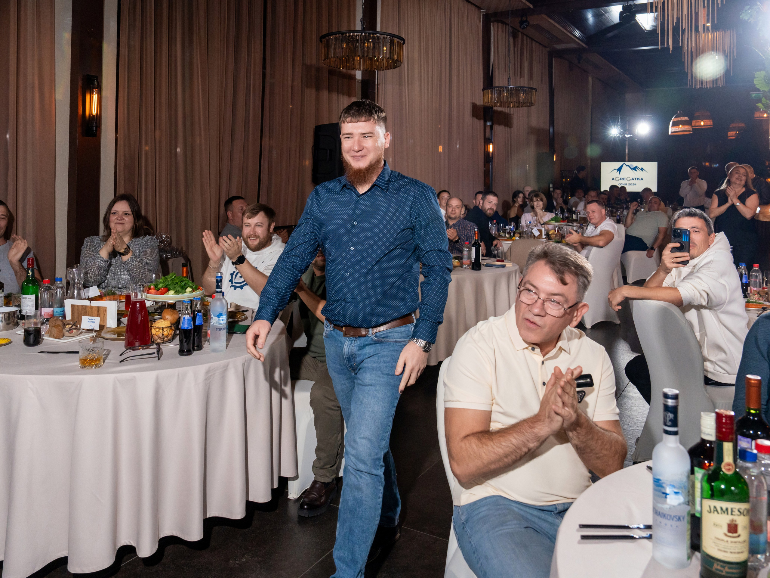 Гала-ужин для компании «Agregatka». Репортажный фотограф в Красной Поляне и Сочи Павлюченко Екатерина