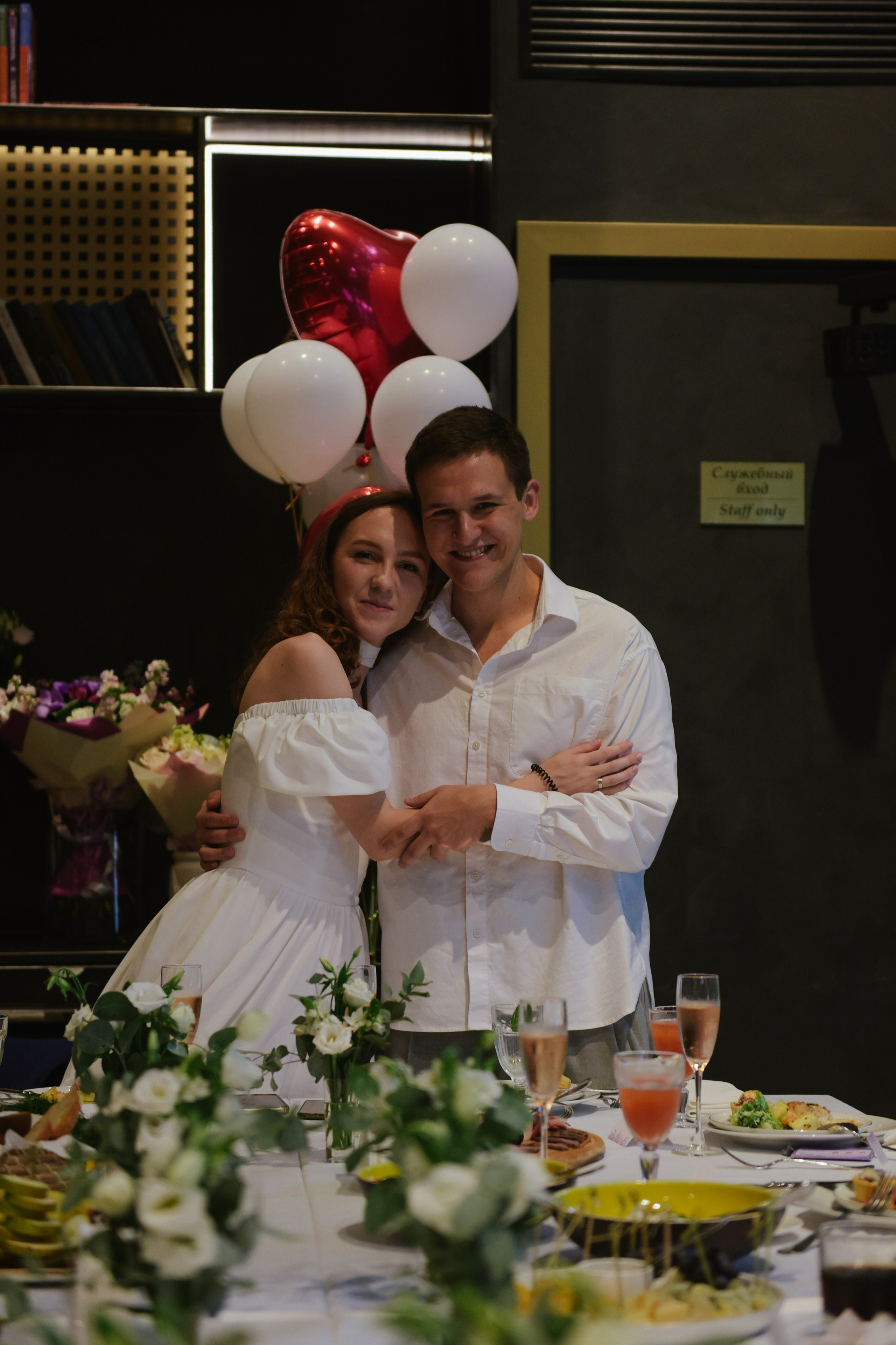 Павел и Деля Свадебный ужин. Фотограф Лола Волна, город Москва