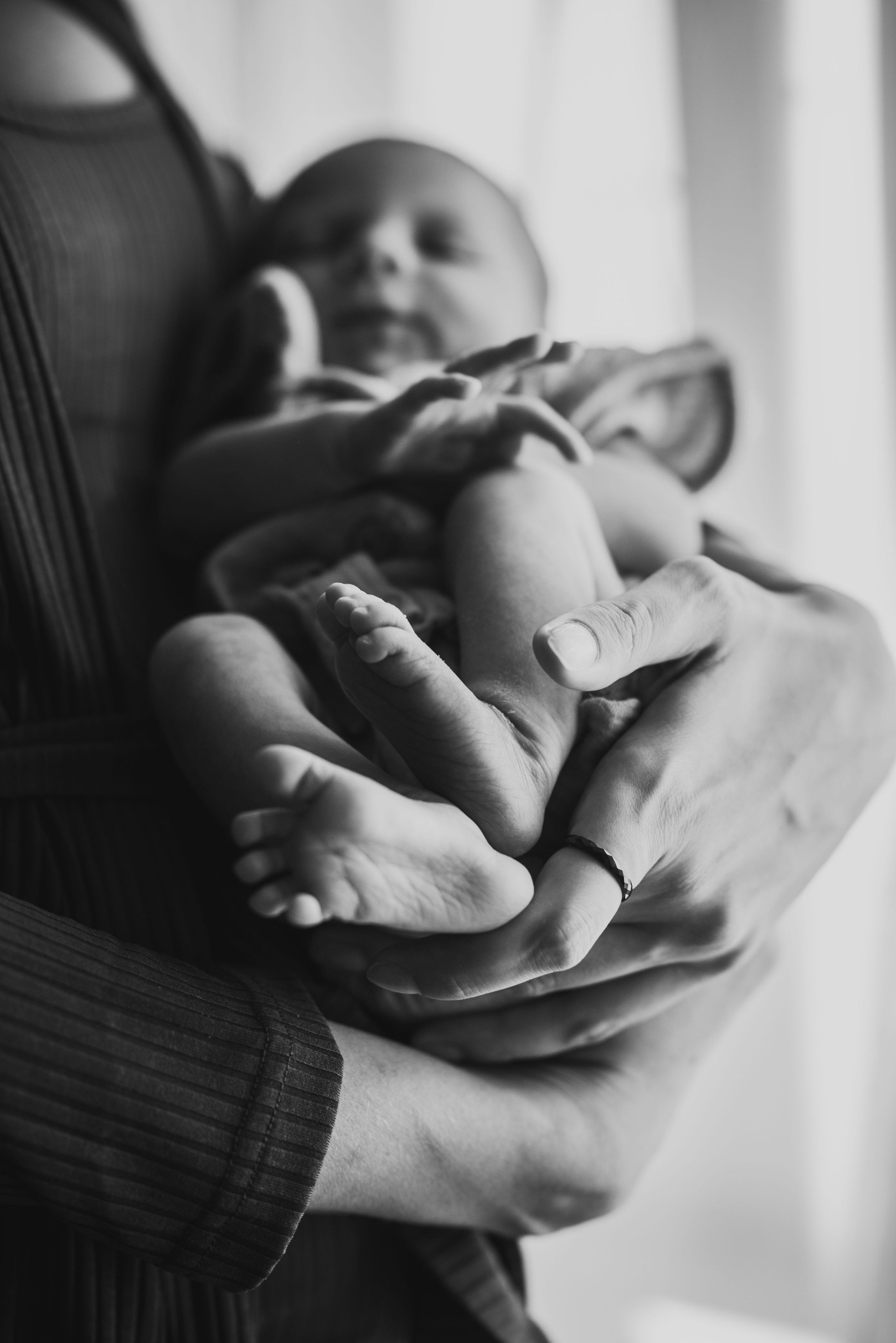 Домашняя фотосессия с новорожденным. Семейный фотограф в Домодедово и Москве Елена Пичугина