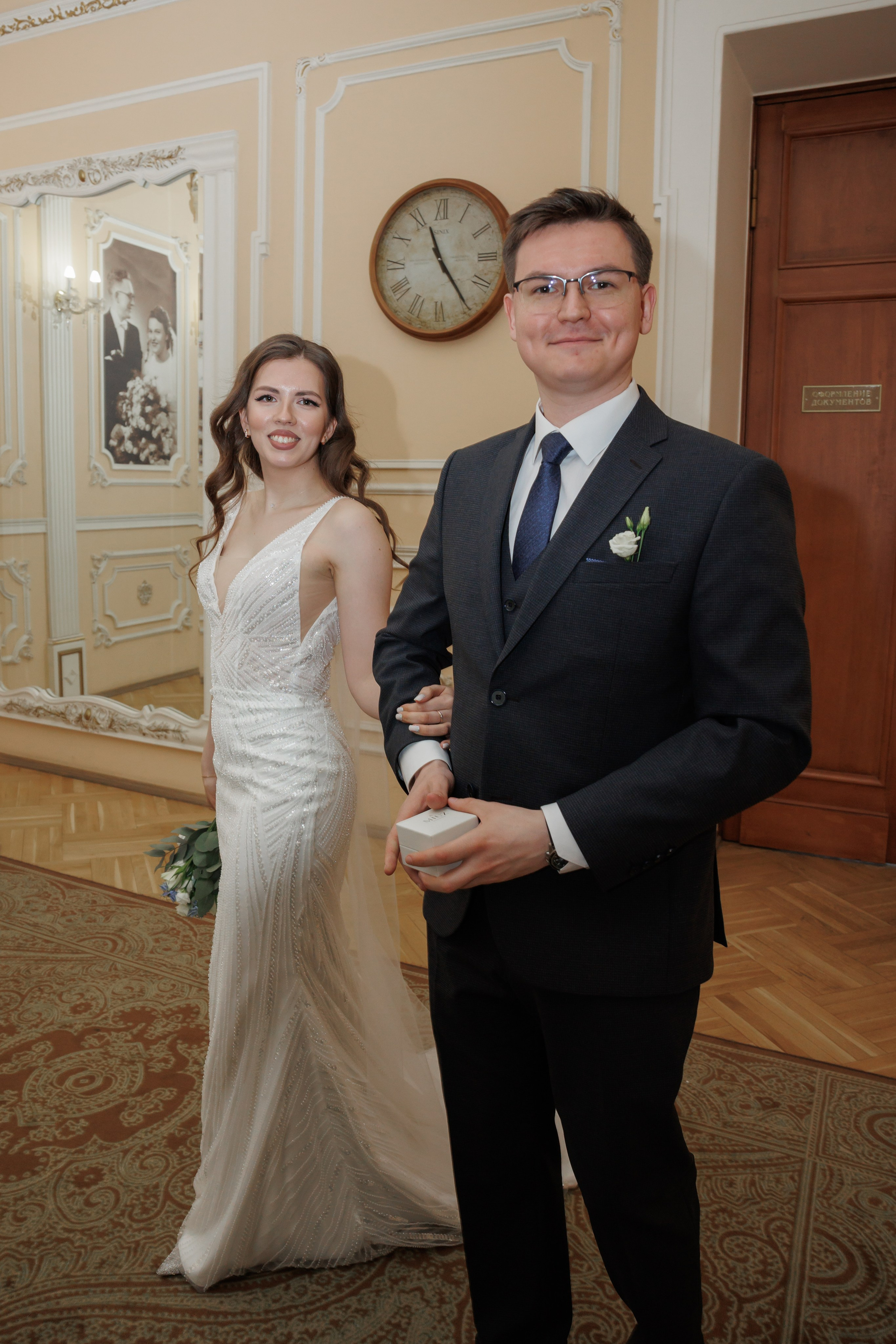 Даша и Дима, Грибоедовский ЗАГС. Свадебный и репортажный фотограф (Москва, Королев и другие)