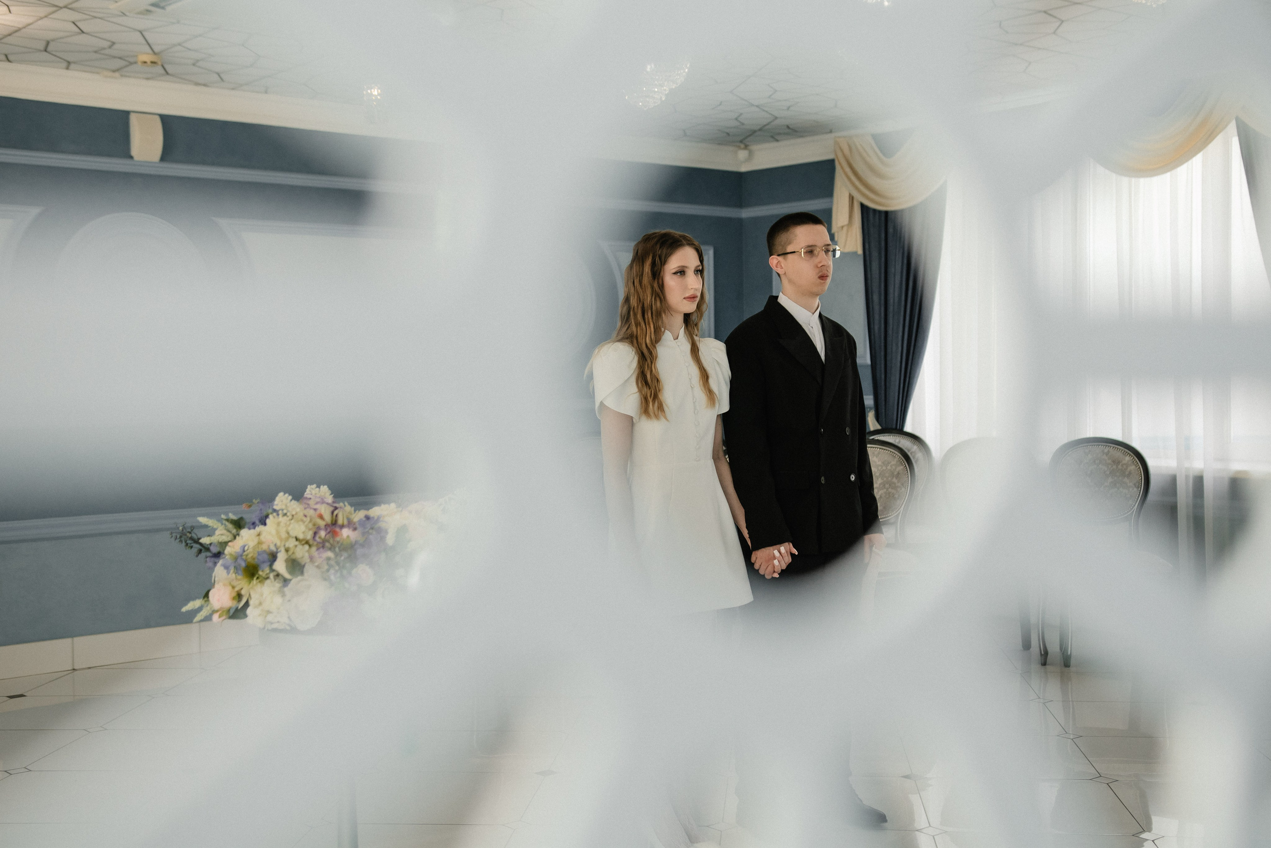 Дарья и Макар ЗАГС Центральный. Фотограф Новосибирск