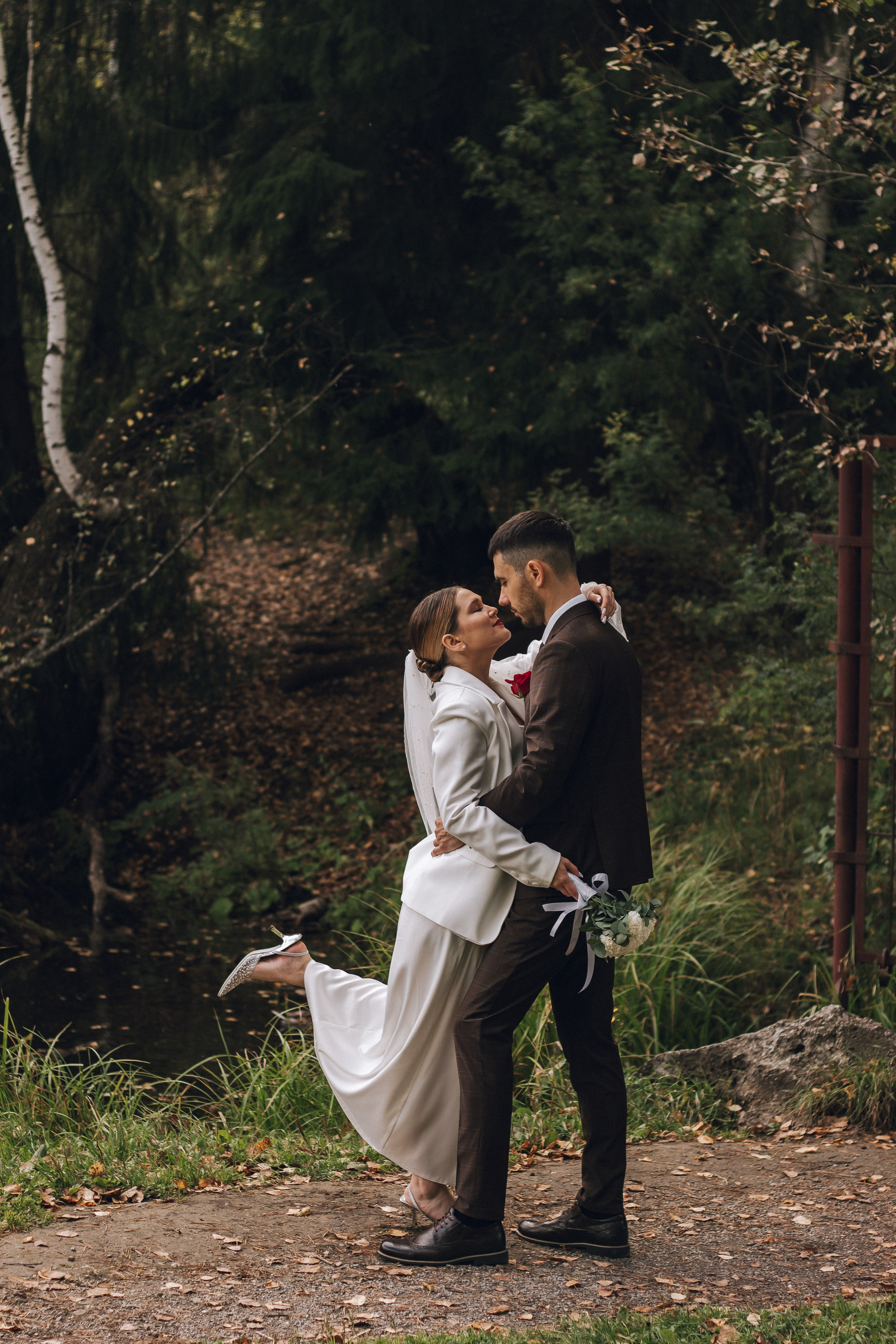 Дарья и Павел Ботанический сад. Фотограф Новосибирск