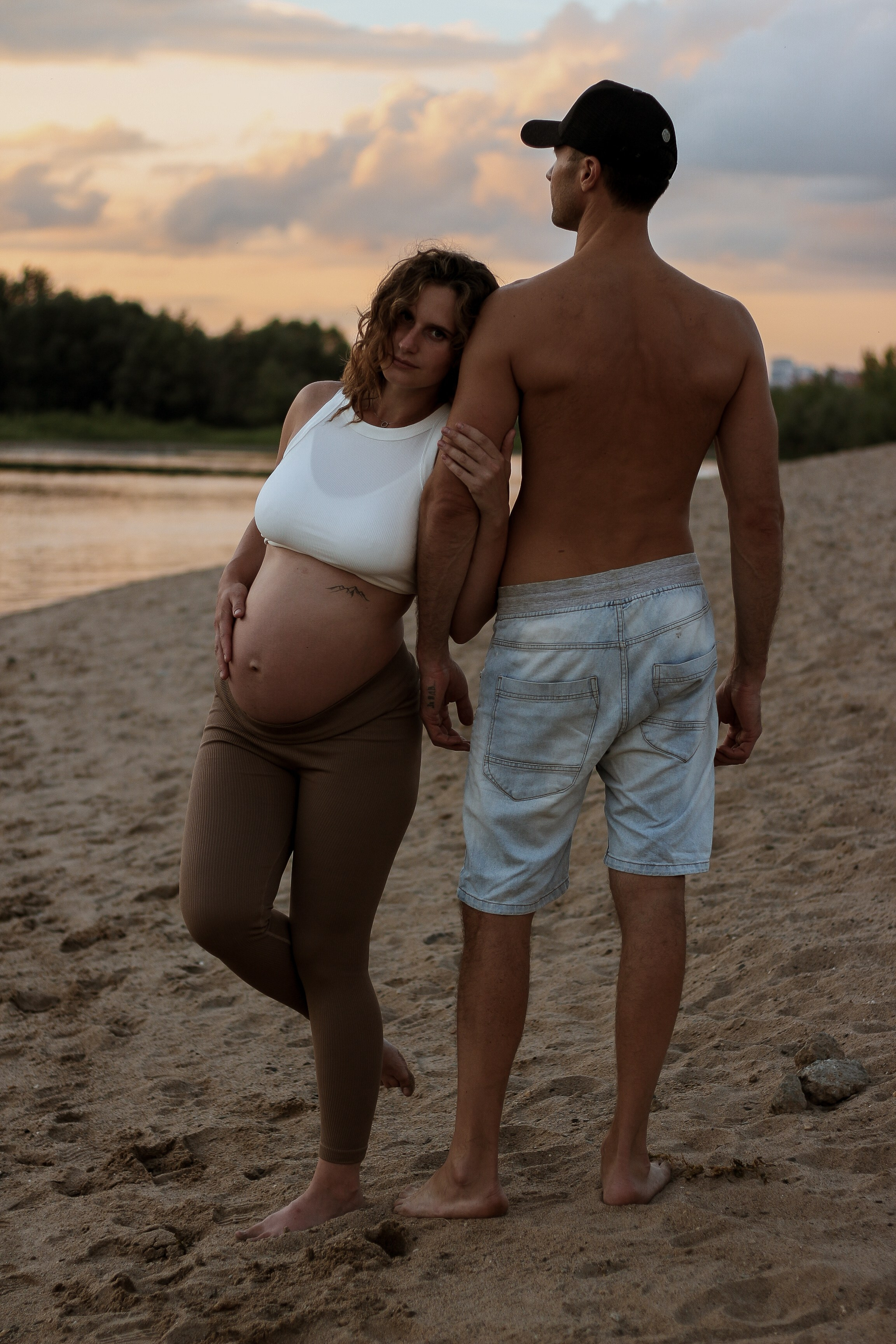 На пляже. Фотограф Новосибирск