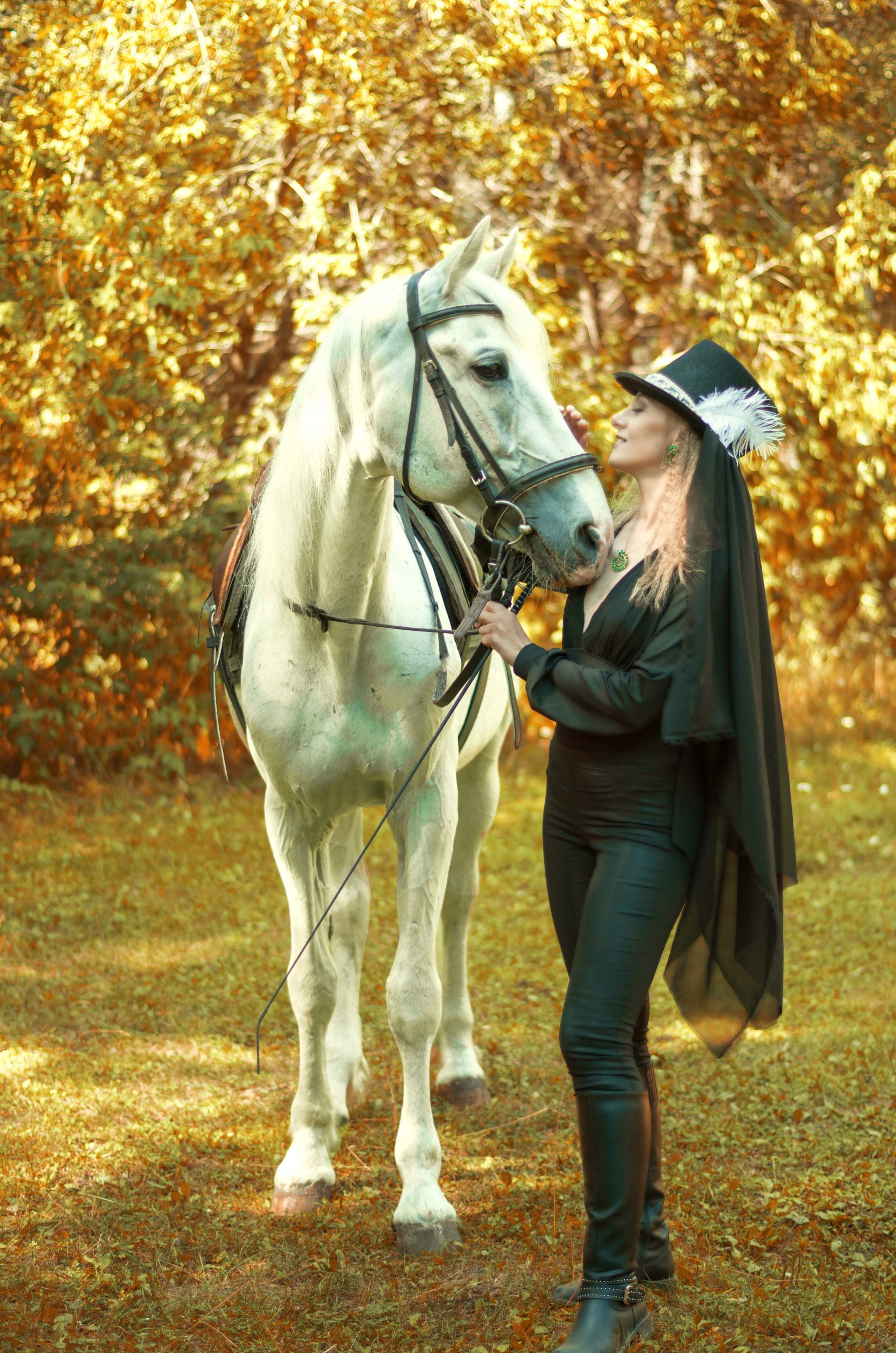 Проект «Миледи». Фотограф Марина Доглядная Челябинск фотосессии с лошадьми, мотоциклами