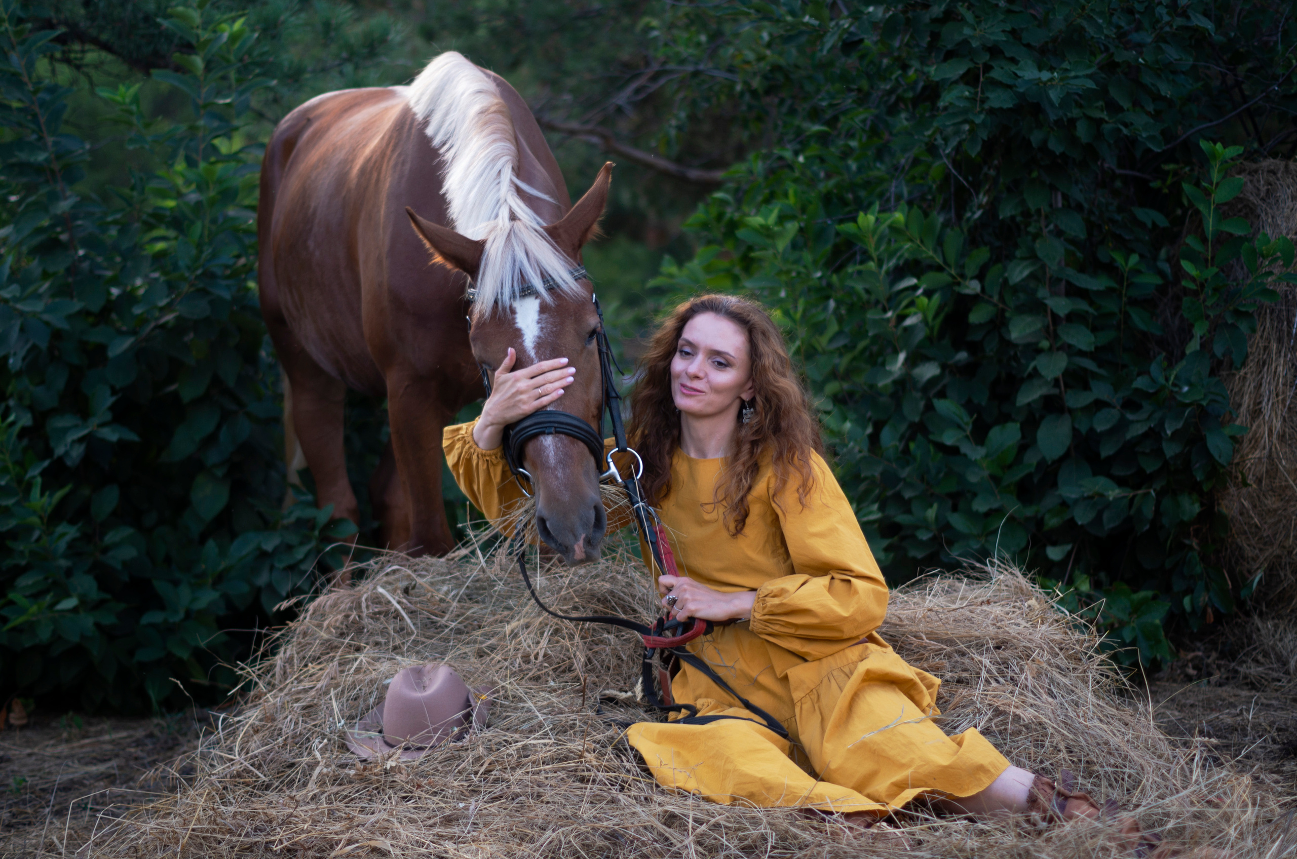 Солнечное кантри. Фотограф Марина Доглядная Челябинск фотосессии с лошадьми, мотоциклами