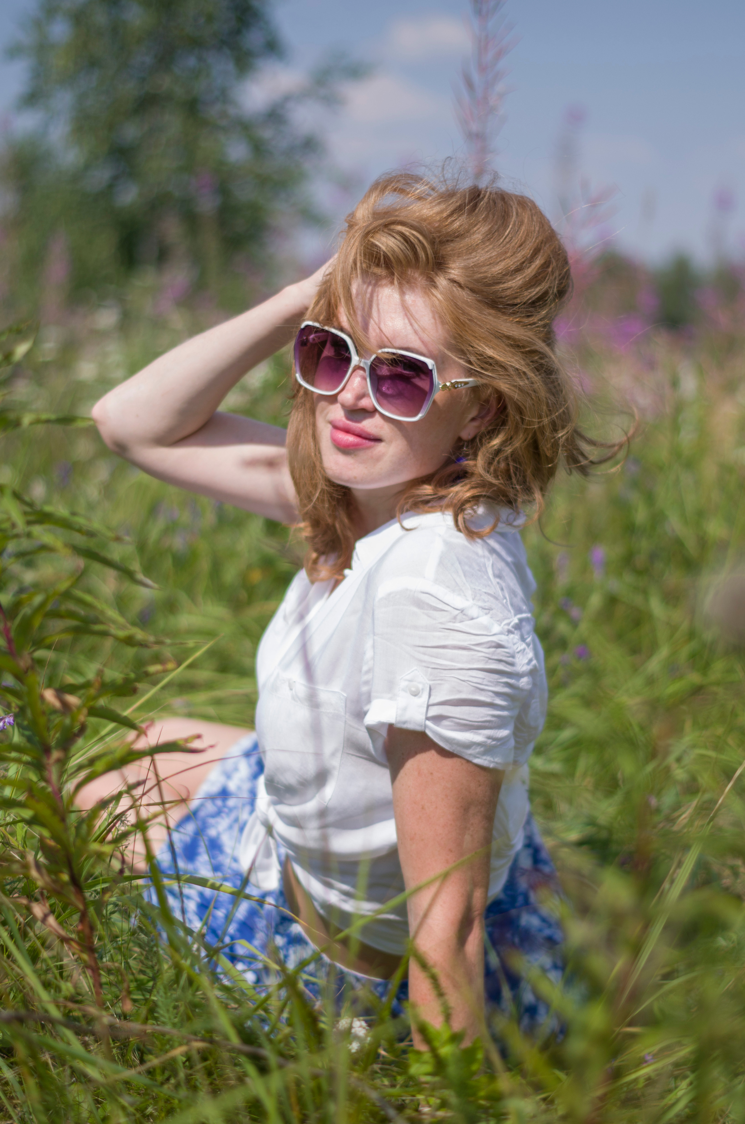 Женский портрет: classic. Фотограф Марина Доглядная Челябинск фотосессии с лошадьми, мотоциклами