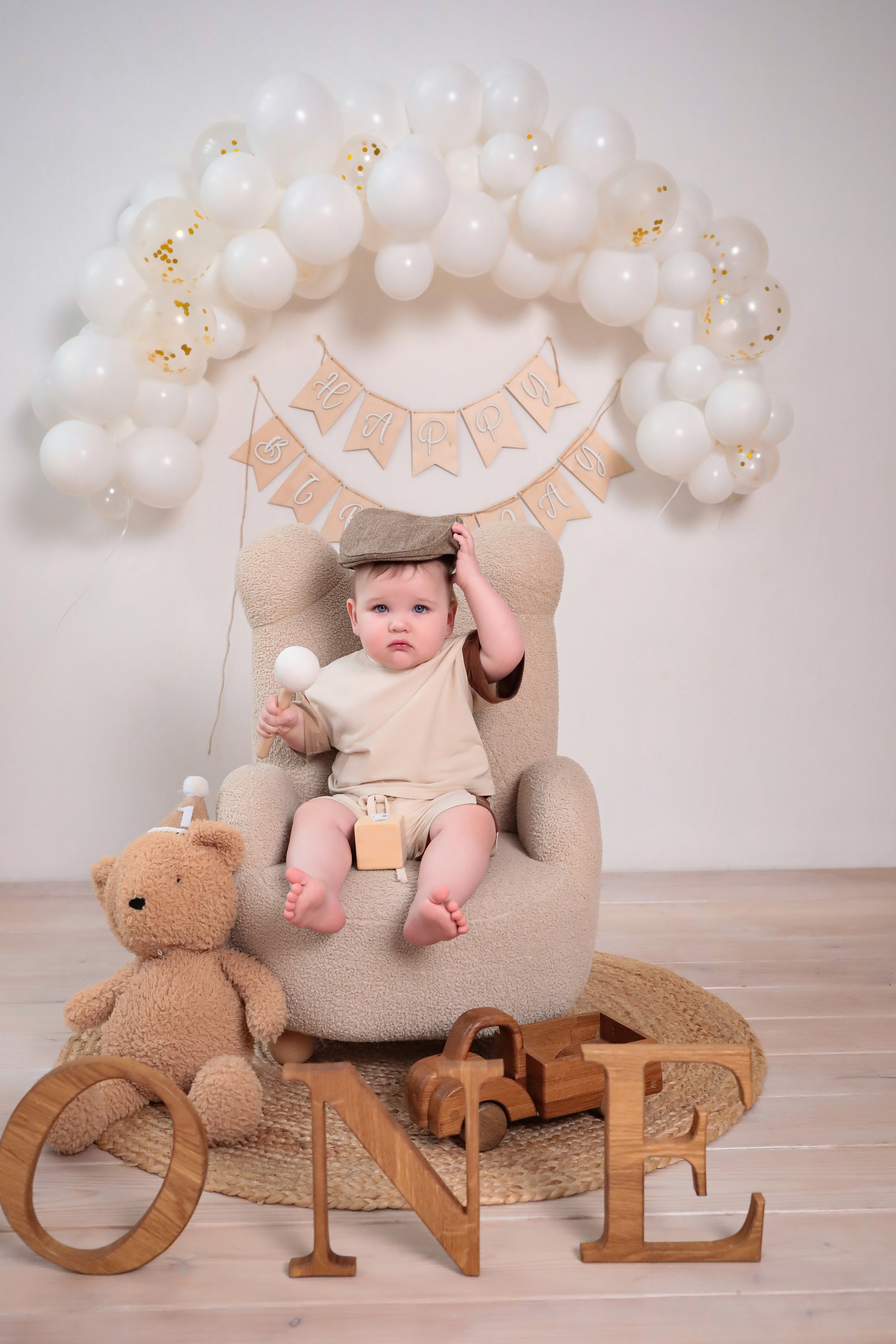 1 годик Шамиля. Фотограф г. Хабаровск. Семейные и индивидуальные съёмки