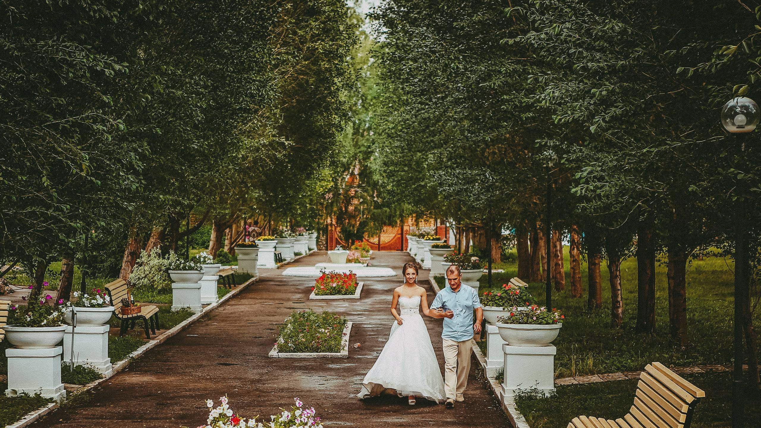 Свадебная летняя фотосессия. Фотограф в городе Самара Александр Гераськин