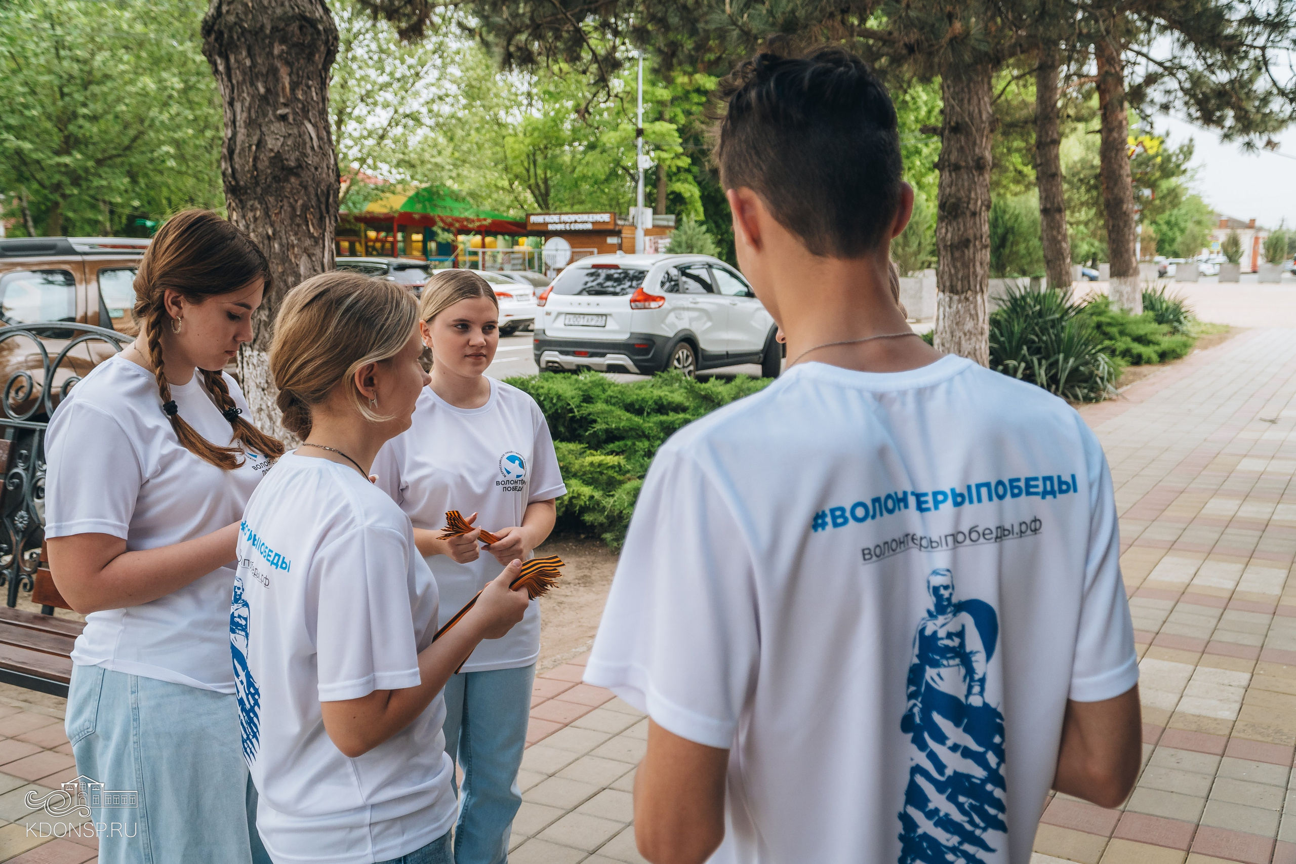 «Георгиевская ленточка — символ Победы». Новотитаровский Дом культуры