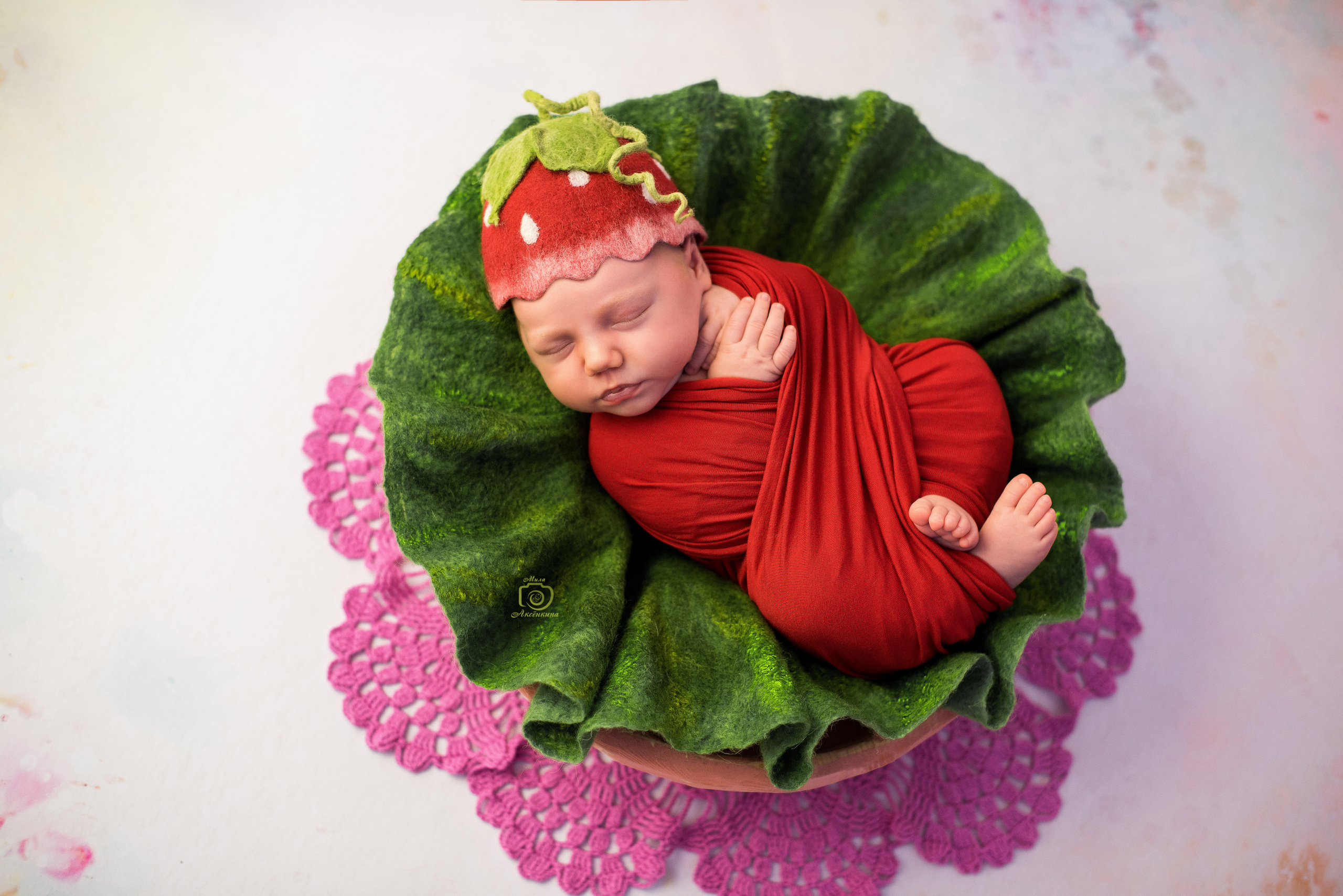 Портфолио новорожденных. Фотограф в Нефтеюганске Мила Аксёнкина