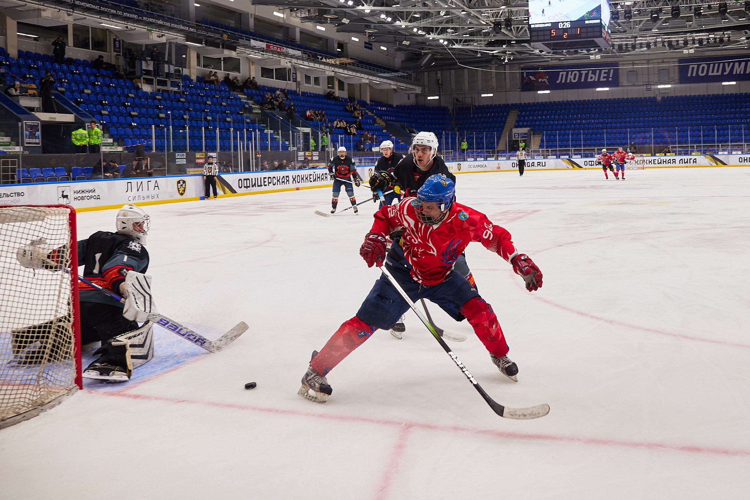Репортаж. Офицерская хоккейная лига 2025 год. Спортивный фотограф Некрасов Денис