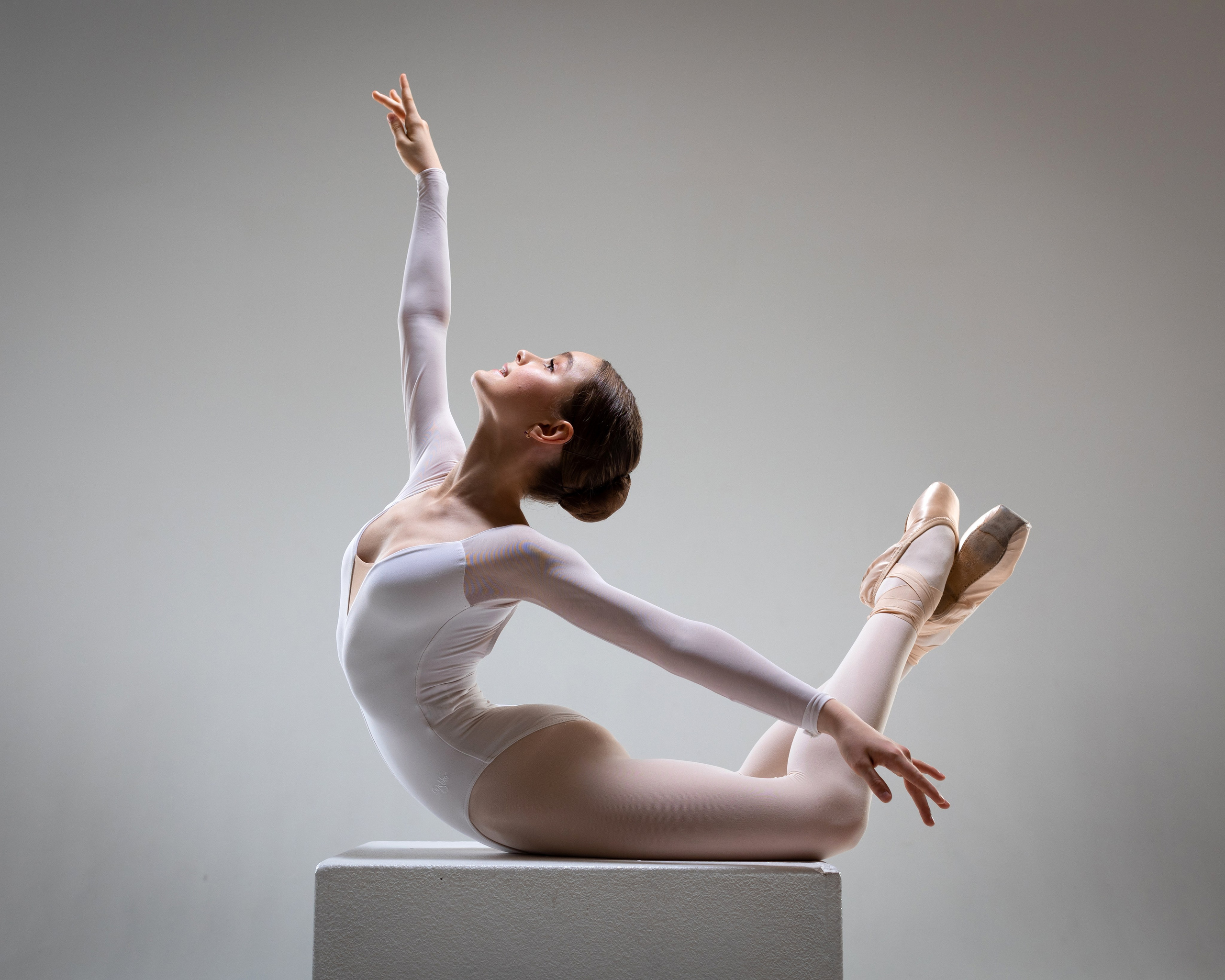 Балетная съёмка на белой циклораме и фонах. Балетный фотограф Алина Ханько — Душа Балета