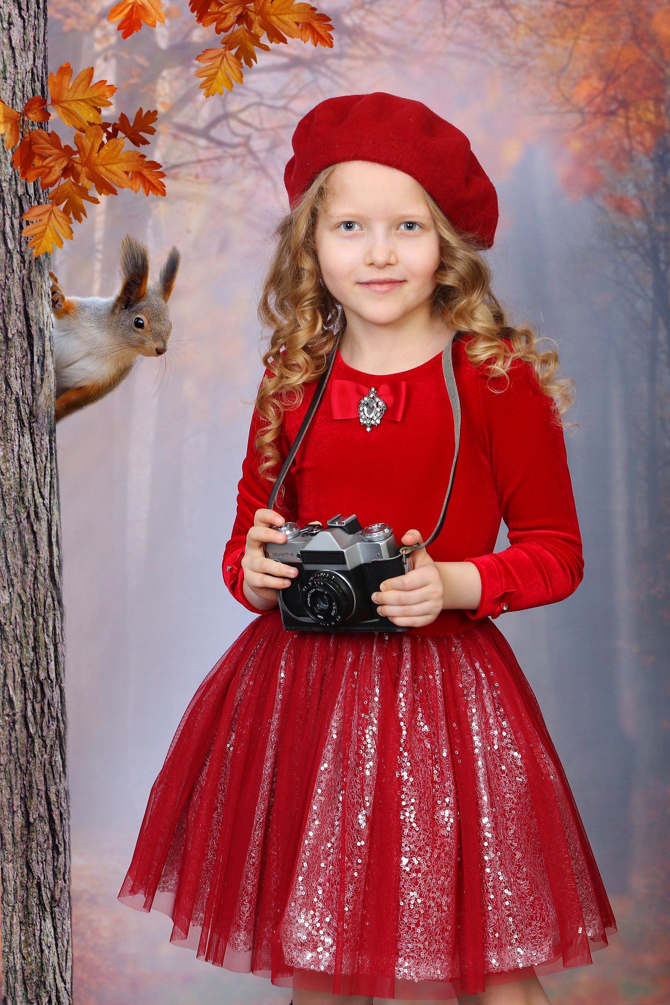 КОМПАНИЯ КРАЙФОТО ФОТОСЕССИЯ ОСЕННИЙ ЭТЮД