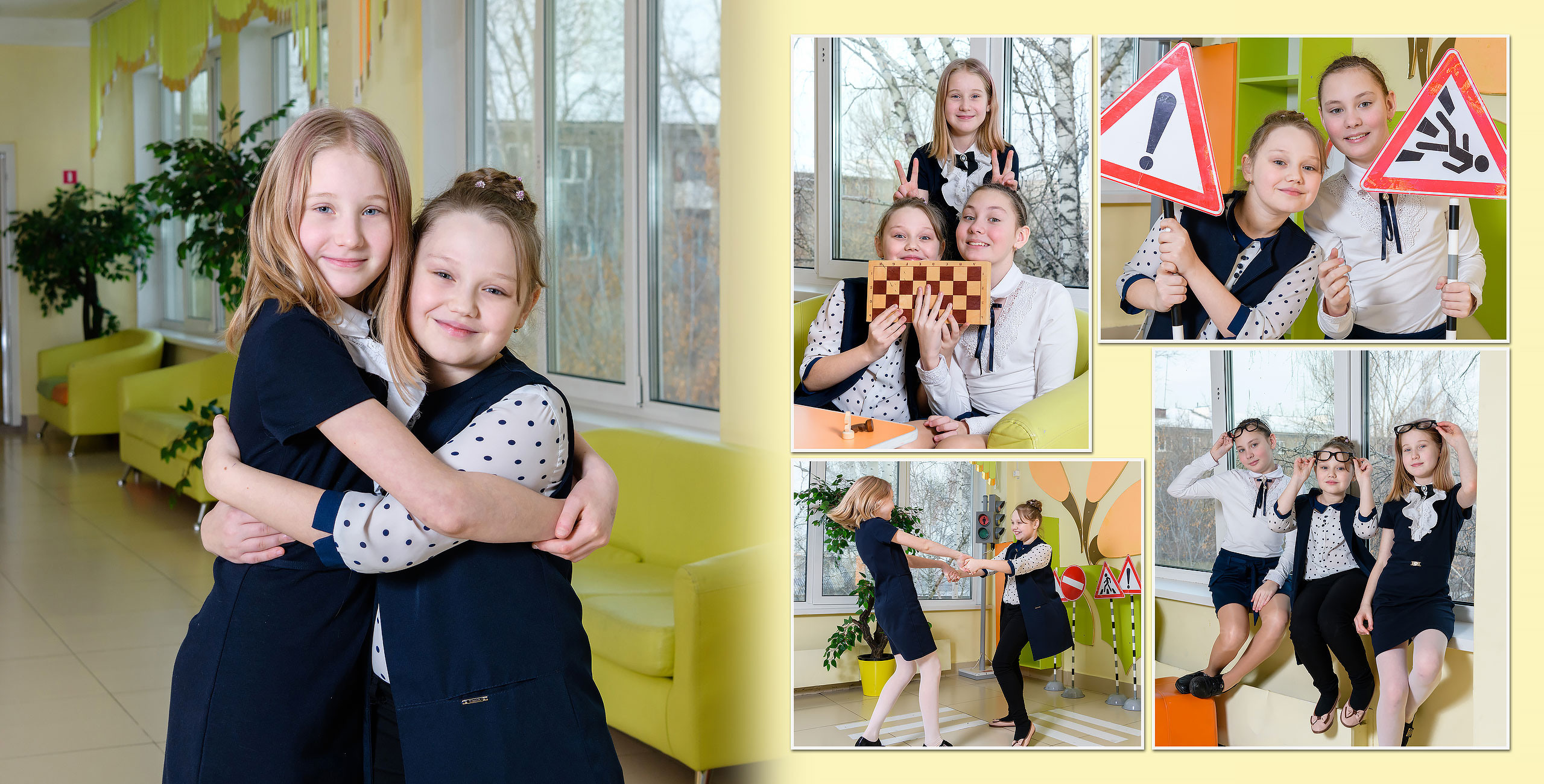 Персональный выпускной альбом для начальной школы. Профессиональный фотограф в г. Красноярске Татьяна Арлакова