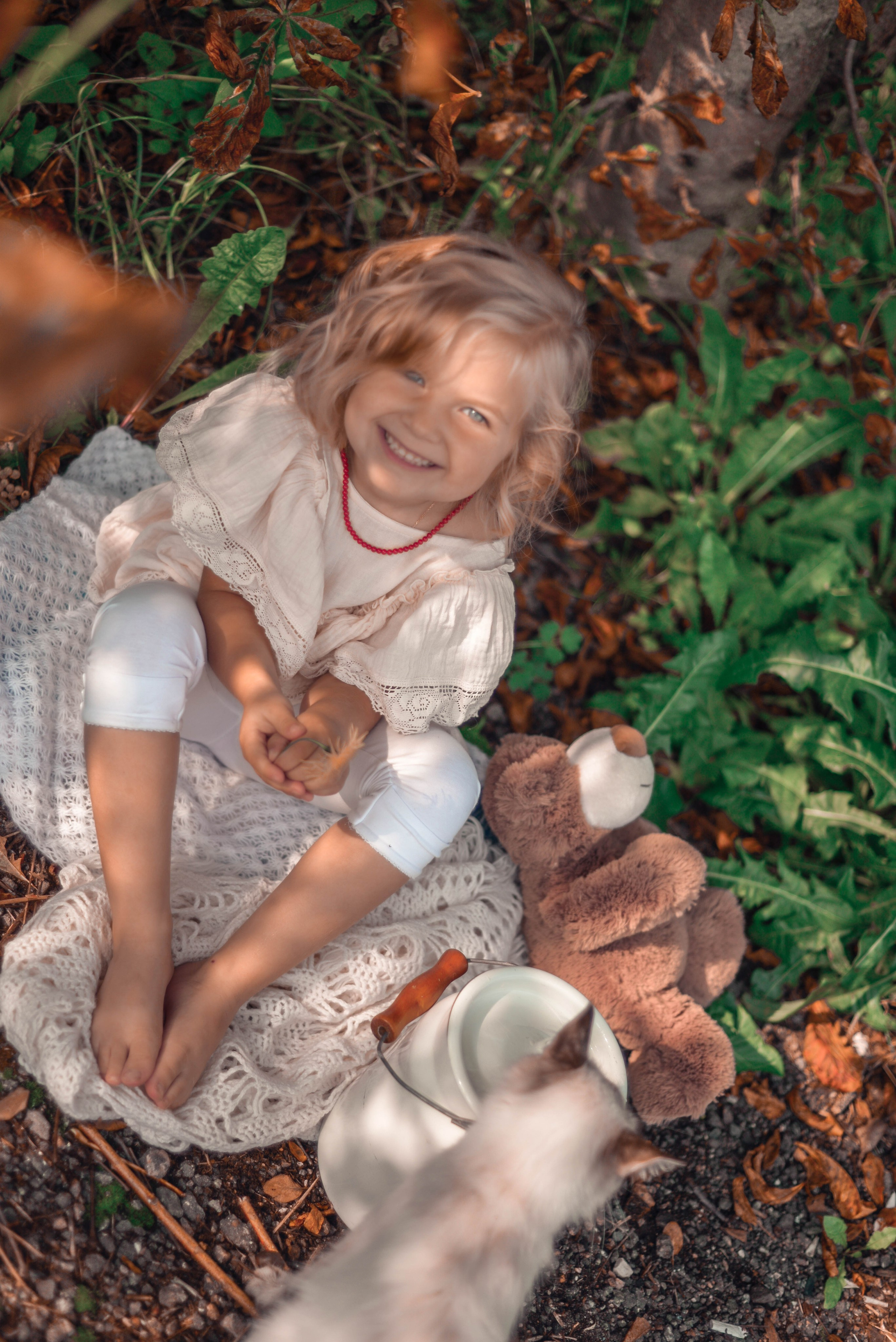 Вера с котёнком. Семейный и детский фотограф в Москве (Тинао) Галкина Алевтина