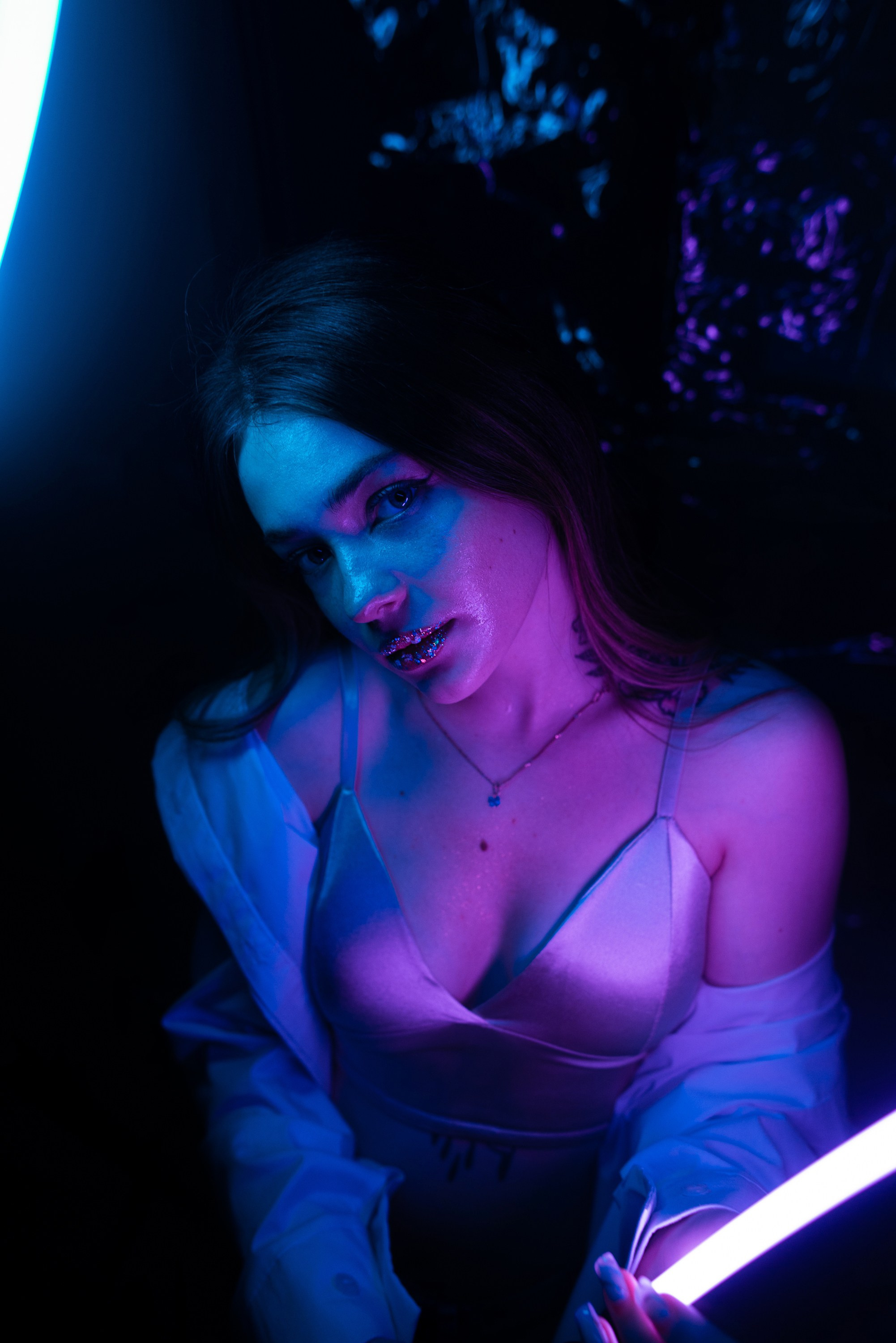 Неоновая фотосессия в Йошкар-Оле