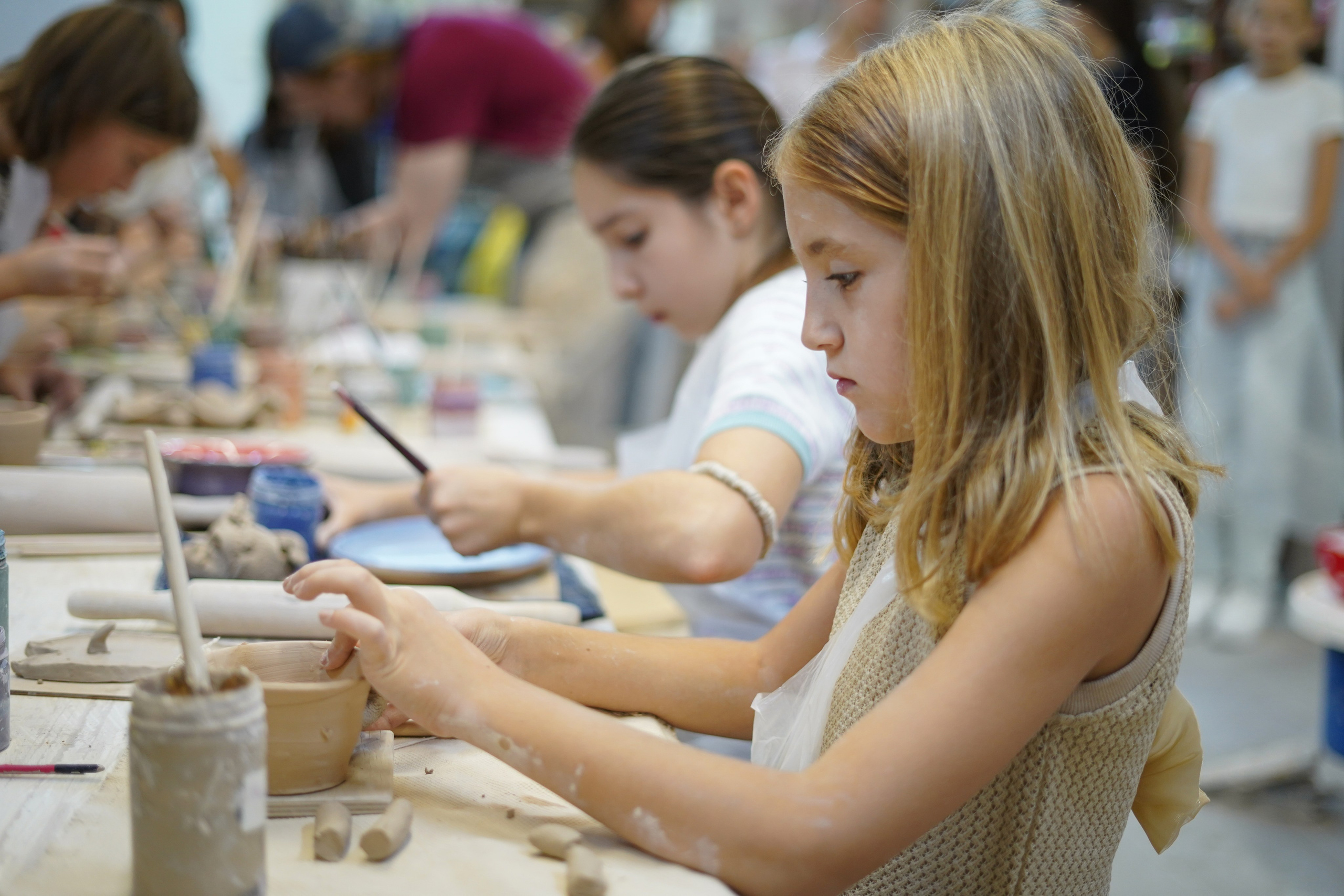 Сьемка в гончарной мастерской. Главная
