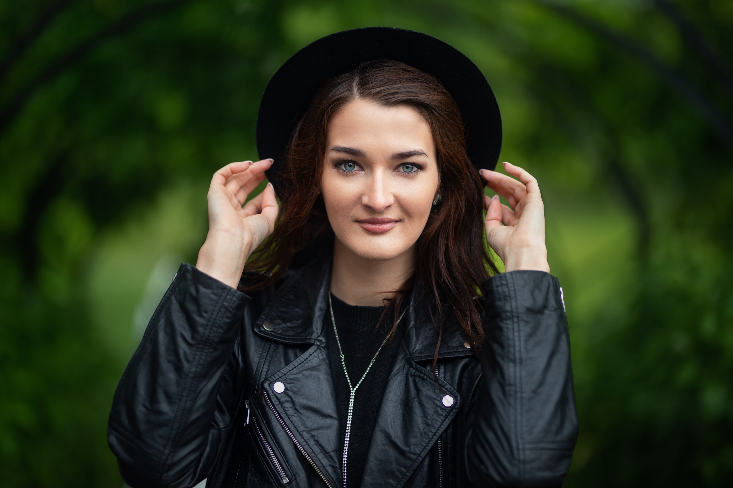 Весенняя съемка с Анастасией в дождь для «себя»