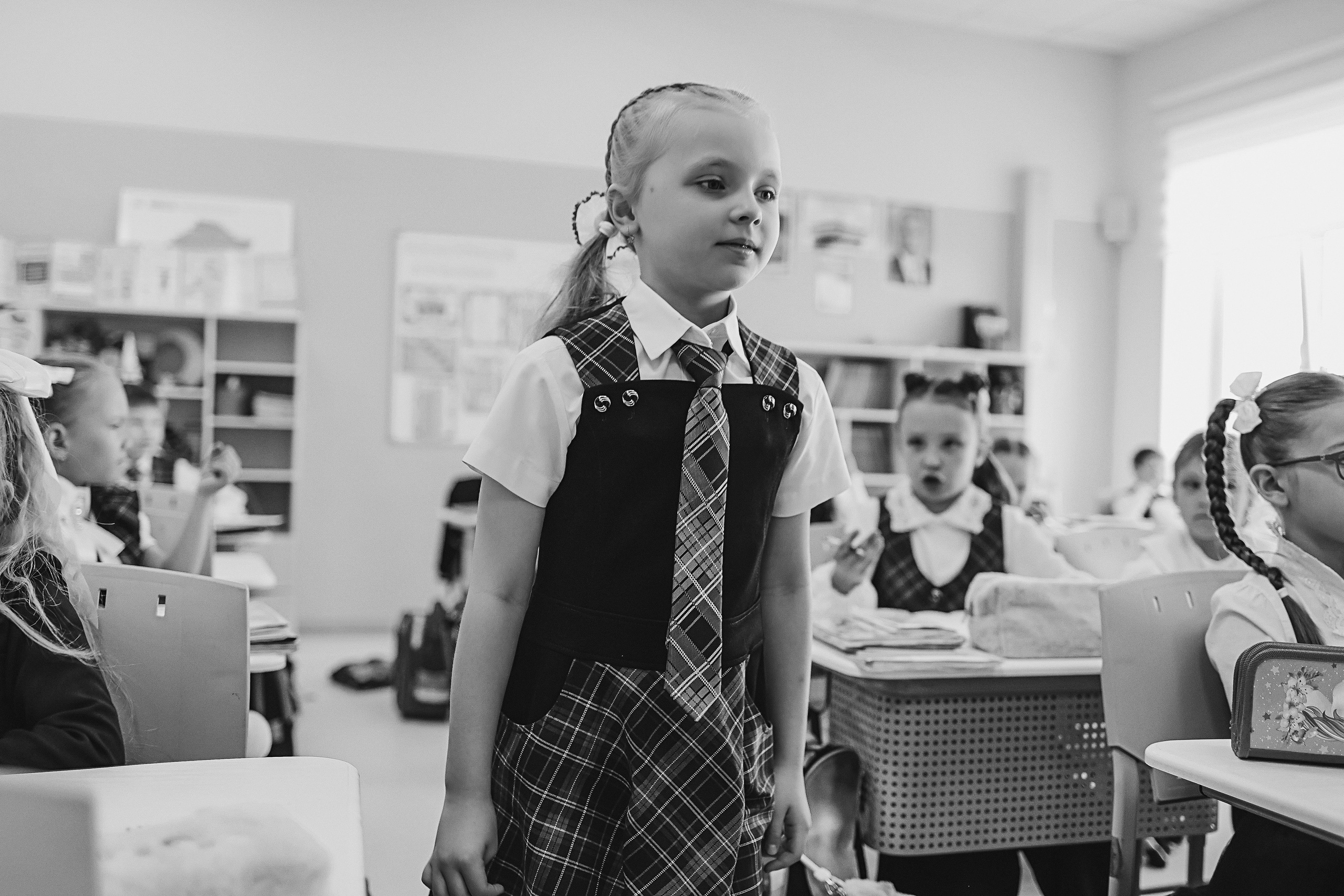 Один день в школе 1 класс. Семейный фотограф Тюмень, фотограф на роды Салмина Мария