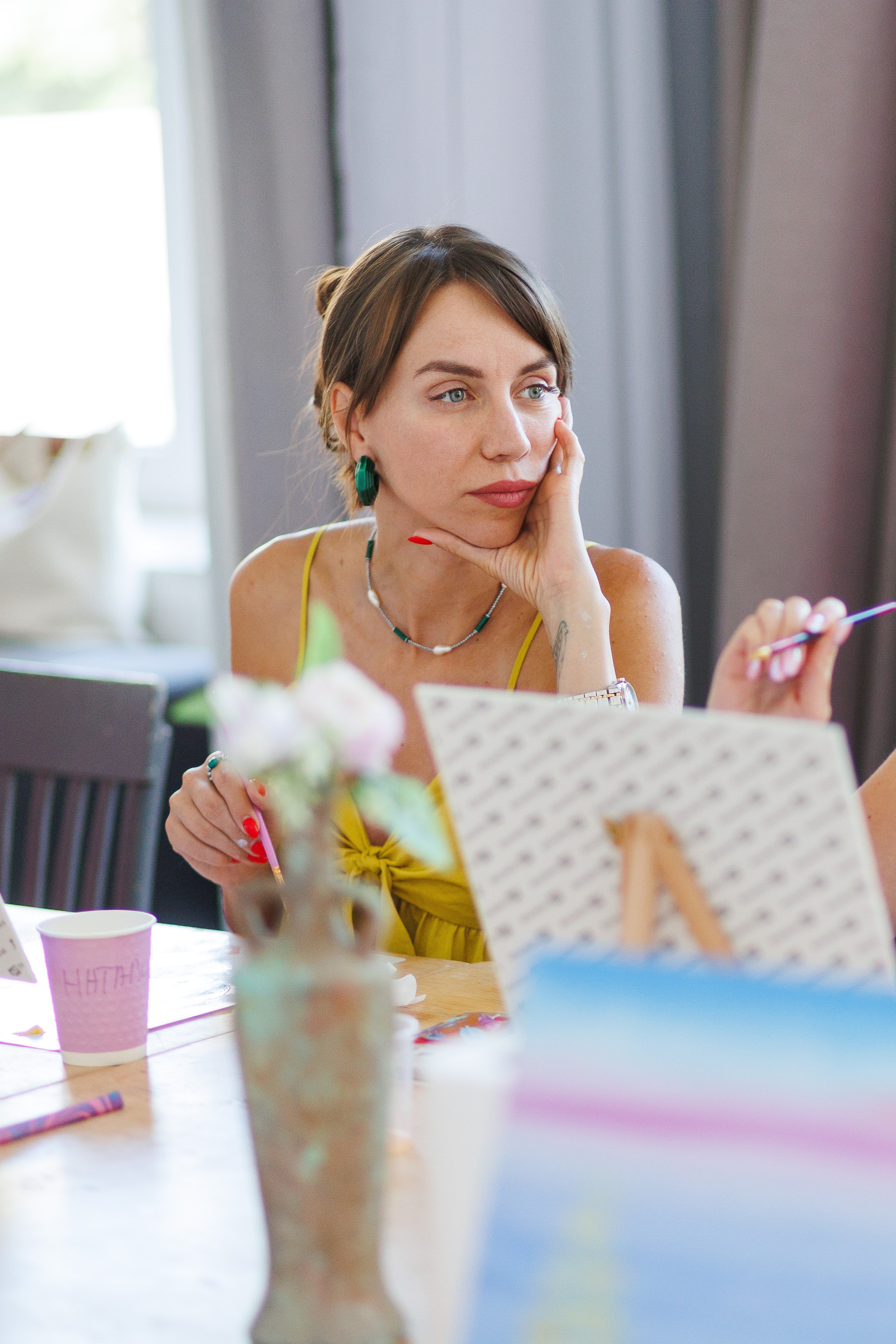 Девичник. МК по живописи. Фотограф Шейдаев Эмин г. Волгоград