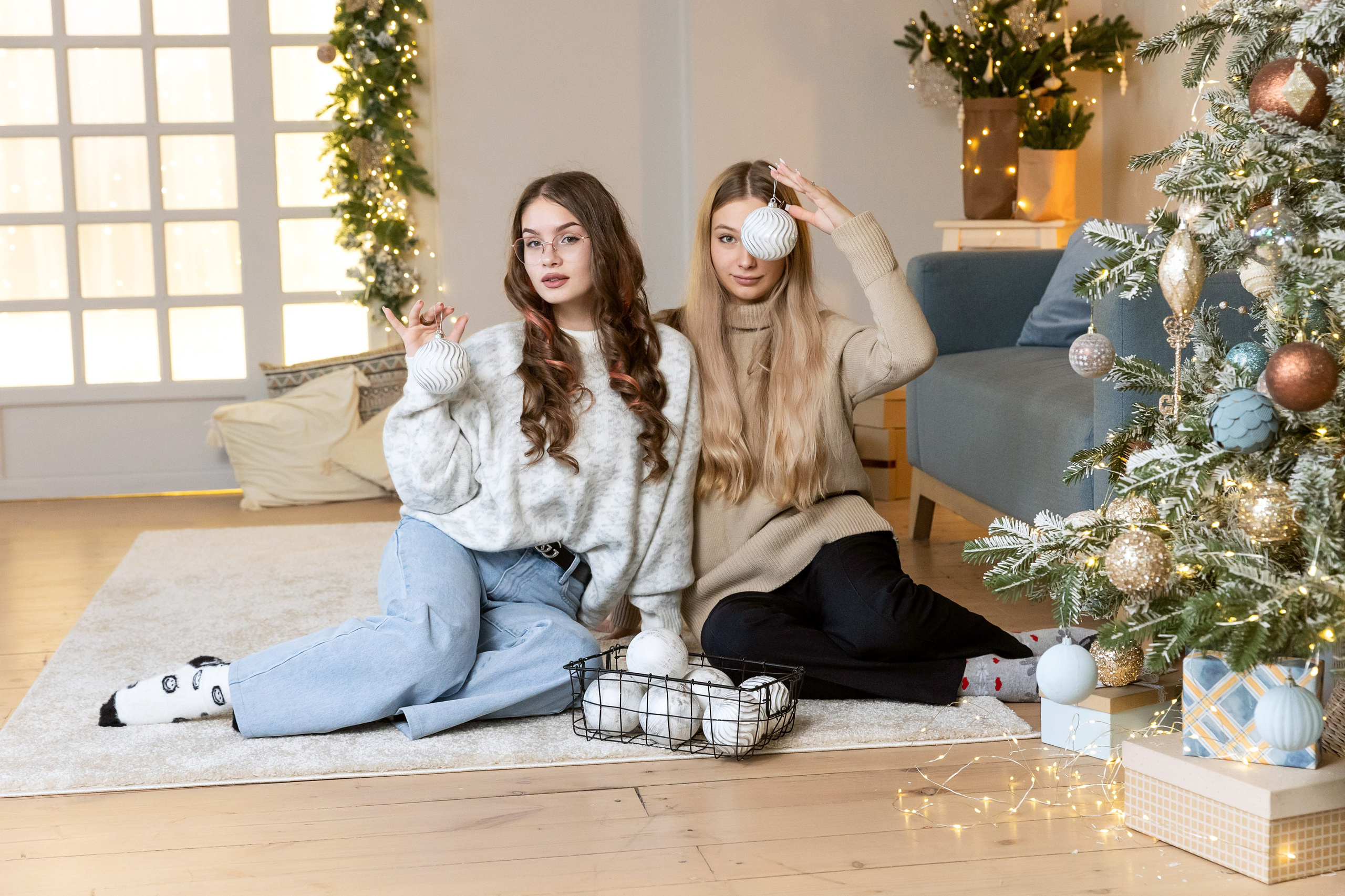 Новогодняя фотосессия 11Б. Семейный, детский, школьный фотограф в Благовещенске Яна Белоусова