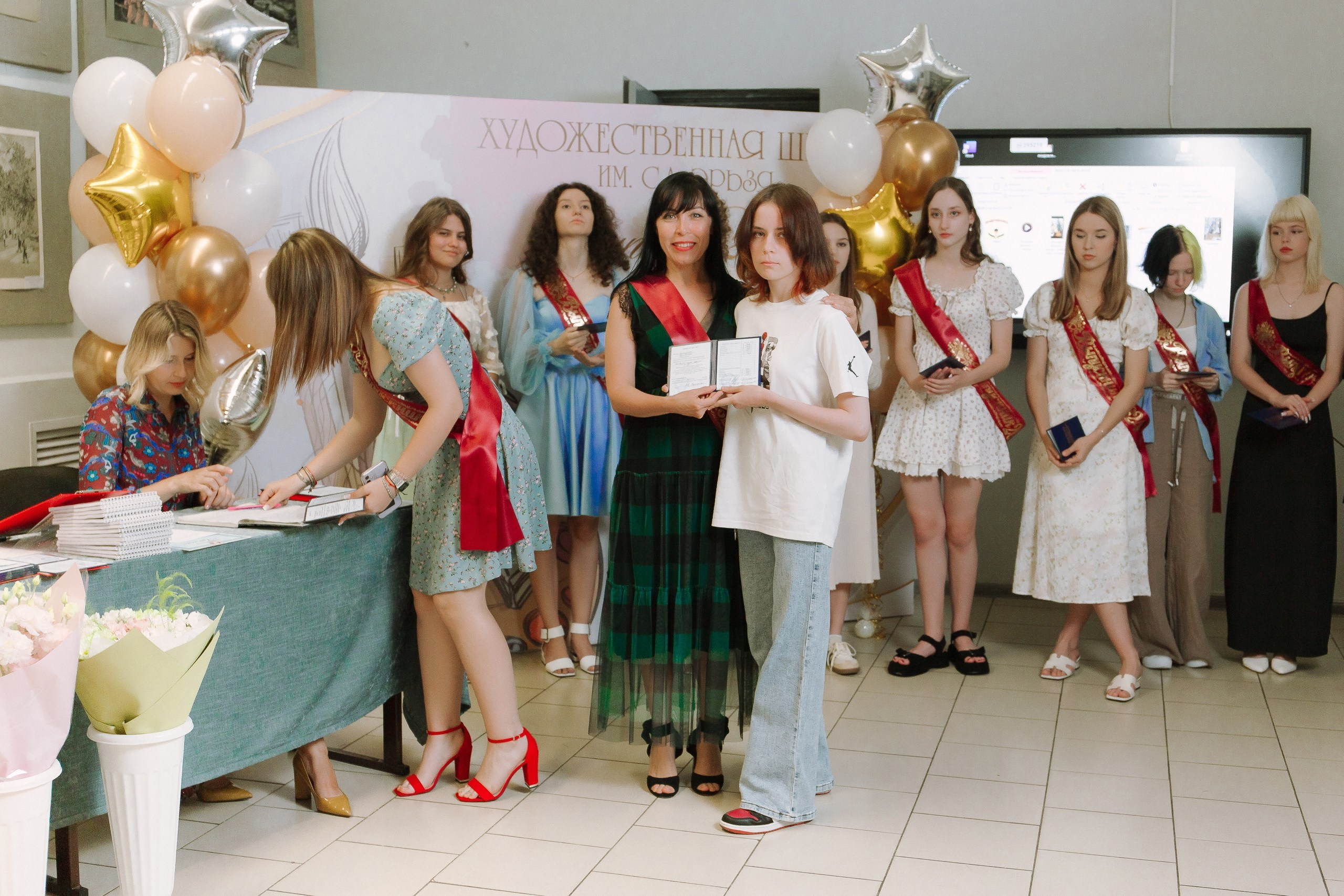 Выпускной в Художественной школе. Выпускные альбомы Натальи Бутко: Новороссийск, Анапа, Геленджик