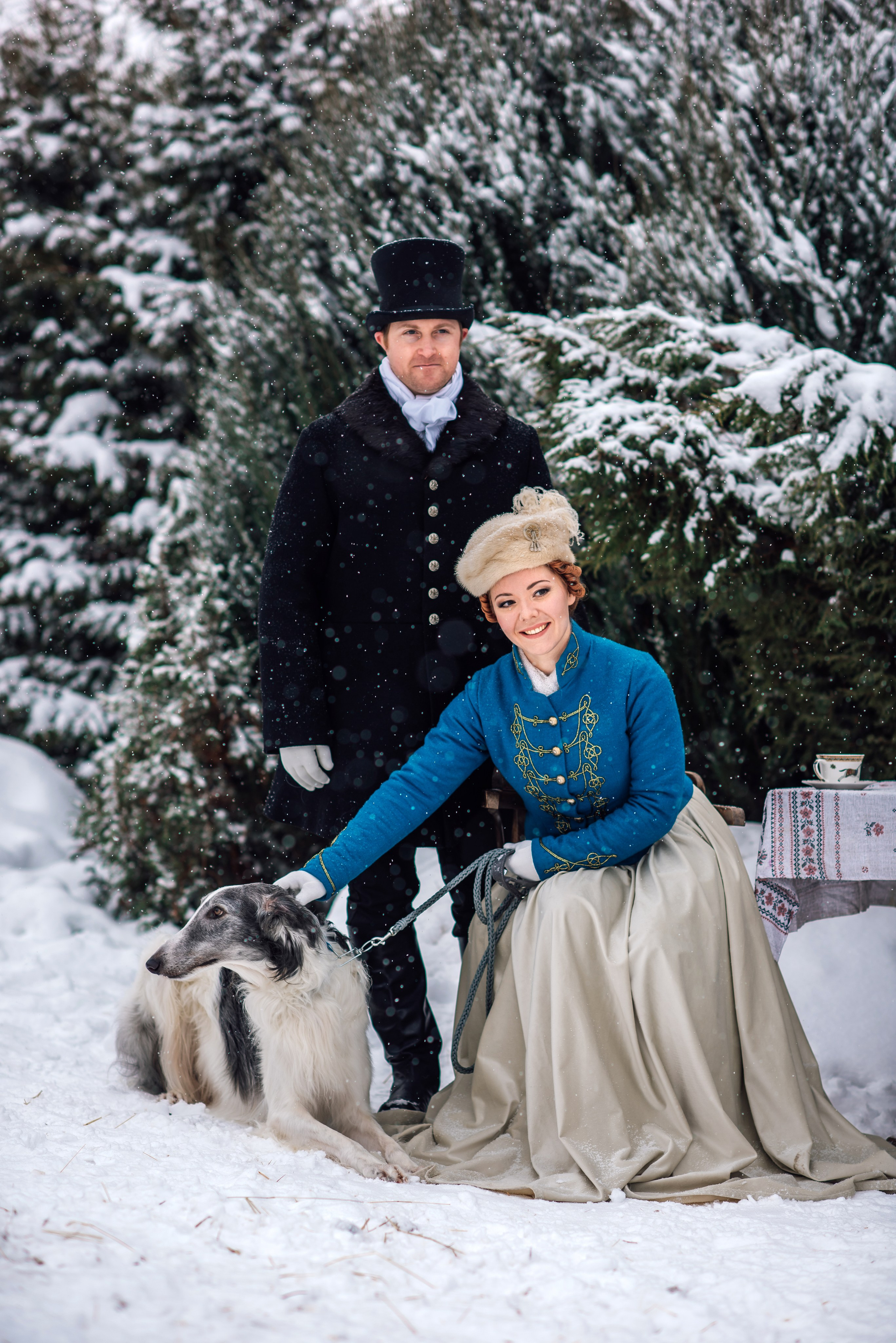 Зимняя парфорсная охота. Фотограф Диана Вальтер