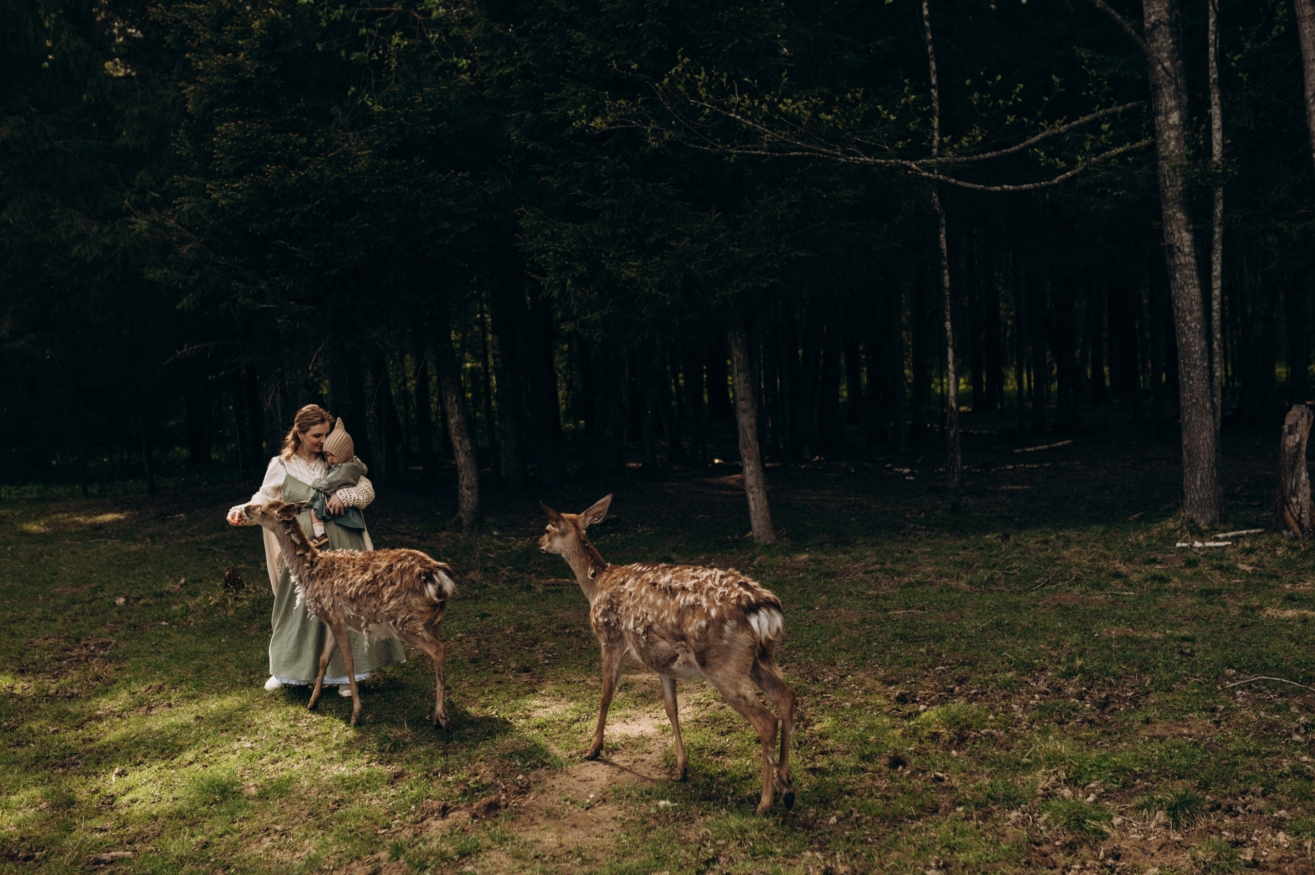 Оленья ферма. Семейный фотограф Нагорнова Виктория