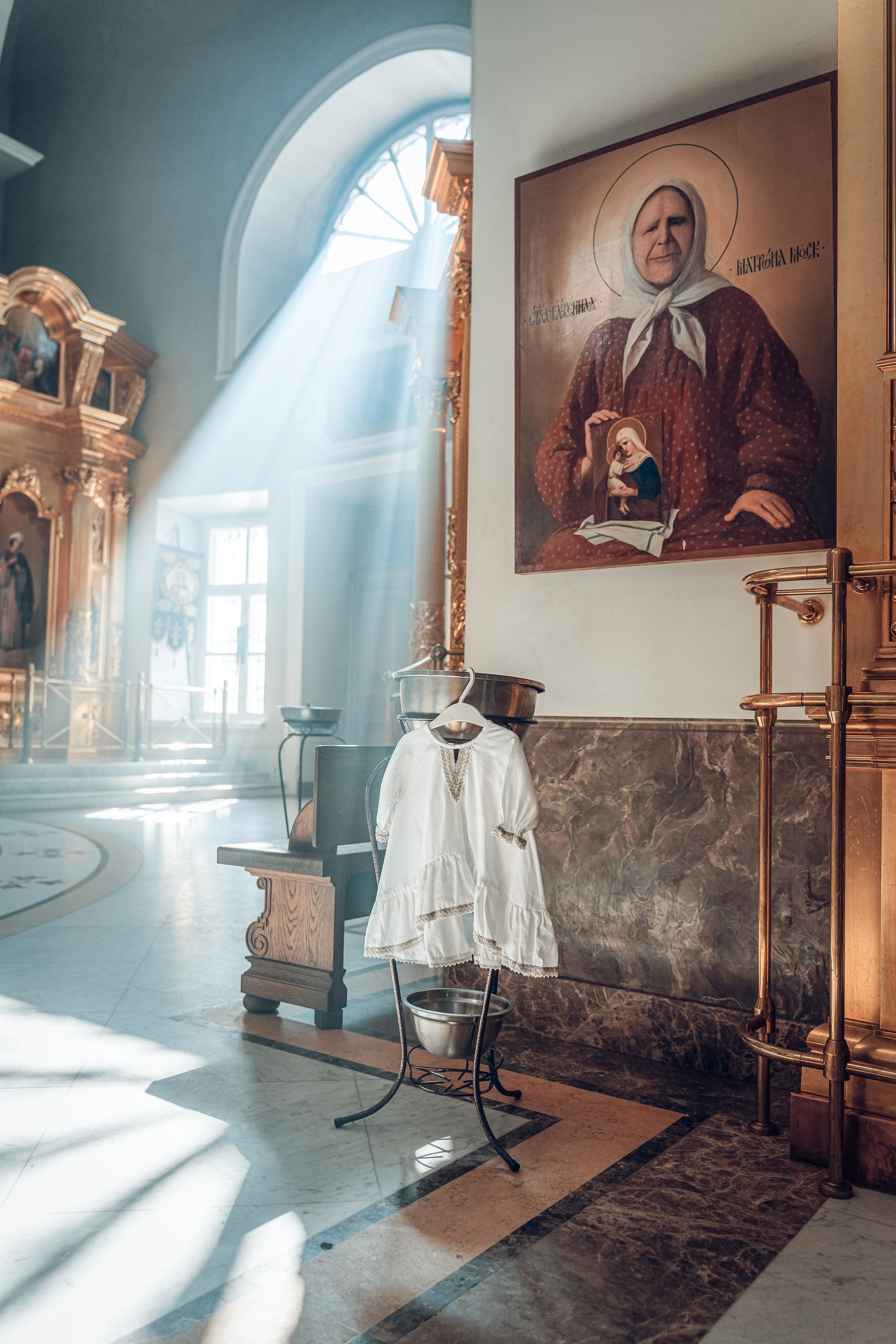 Крещение Ксении в храме Петра и Павла. Фотограф на Крещение Тула и Венчание в Туле, детский и семейный фотограф