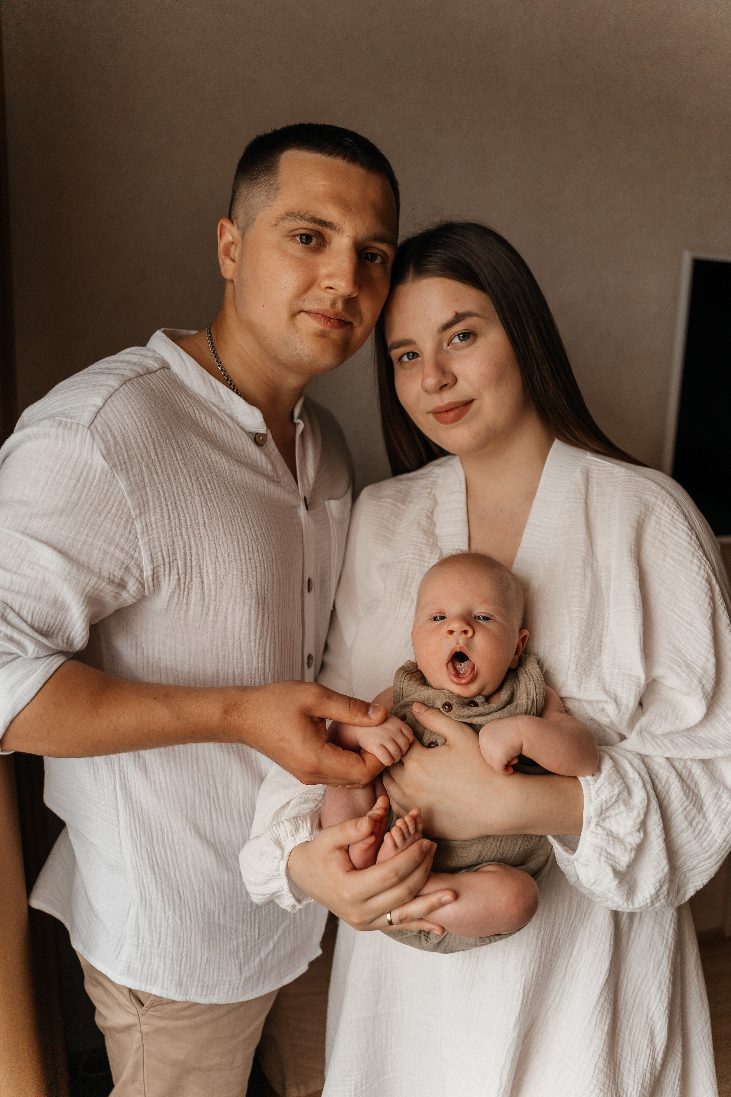 Андрей, Ангелина и Лев. Волик Мария