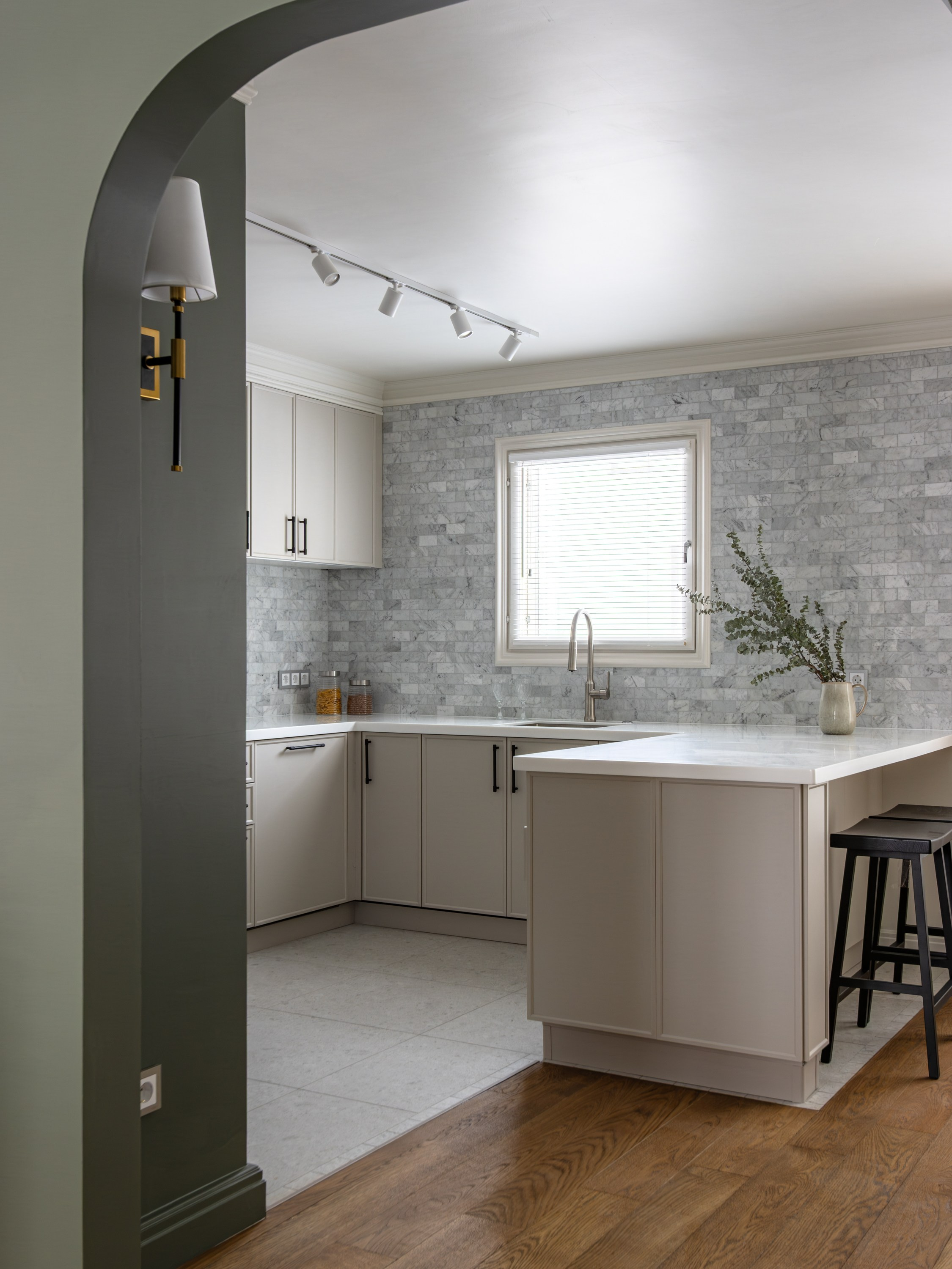 Таунхауз дизайнера Олеси Тищенко, 2026. Интерьерный фотограф в Санкт-Петербурге