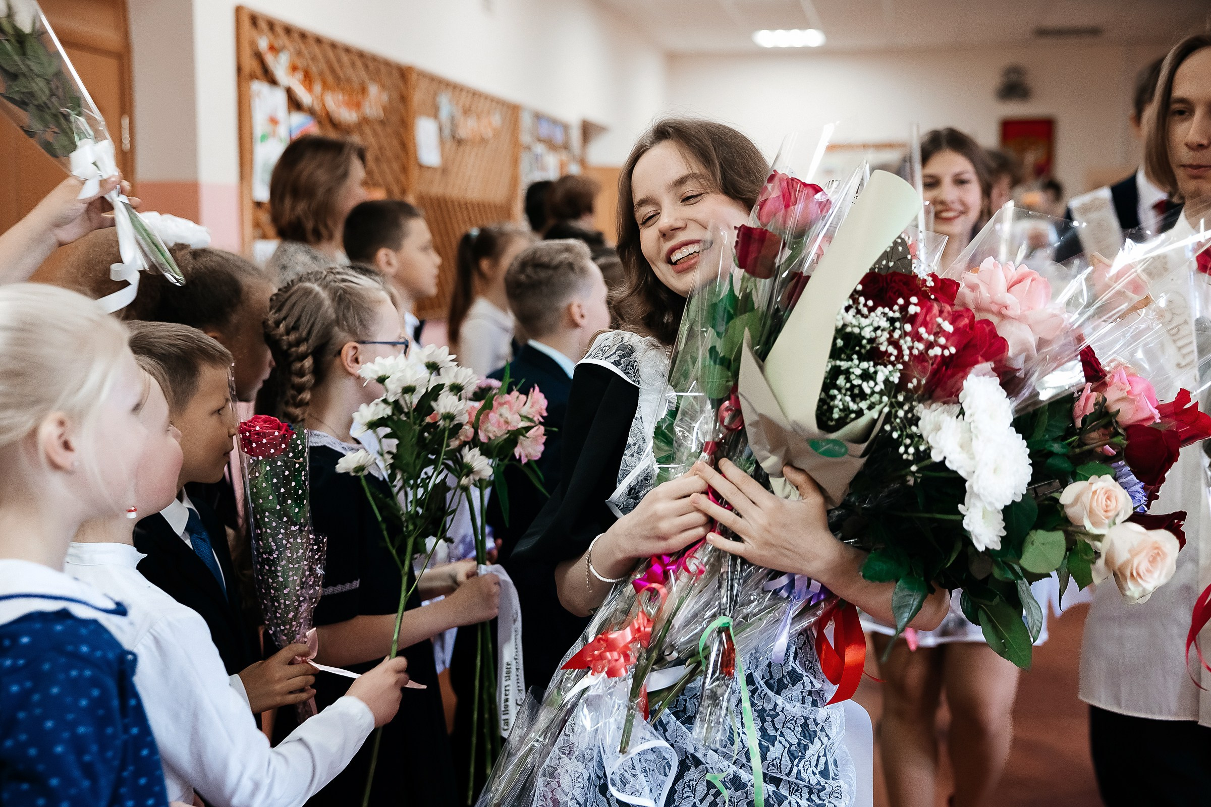 Последний звонок СОШ № 12. Семейный и свадебный фотограф в Москве Леванова Александра