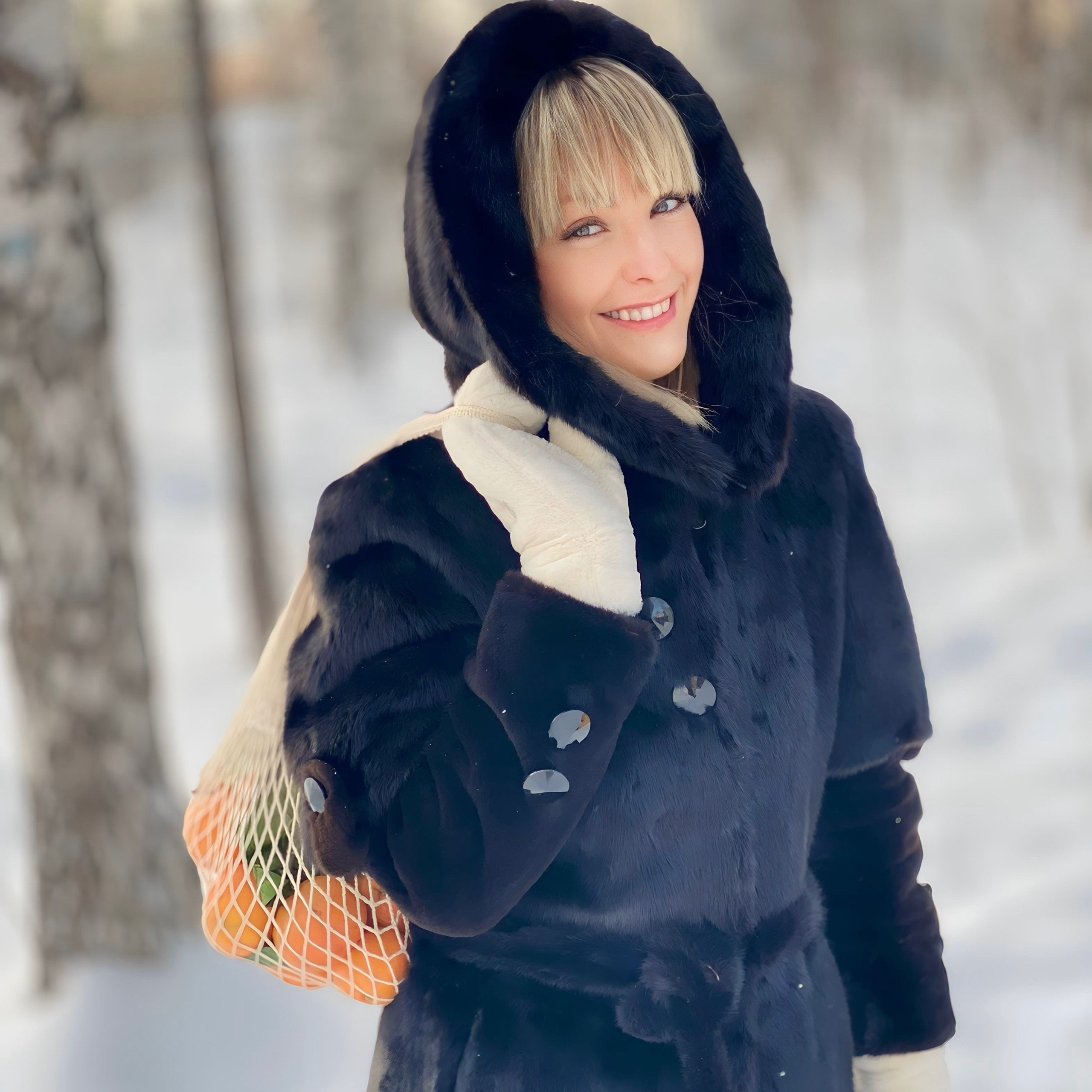 Зимний фотопроект с мандаринами. Фотограф Екатеринбург Екатерина Красноперова