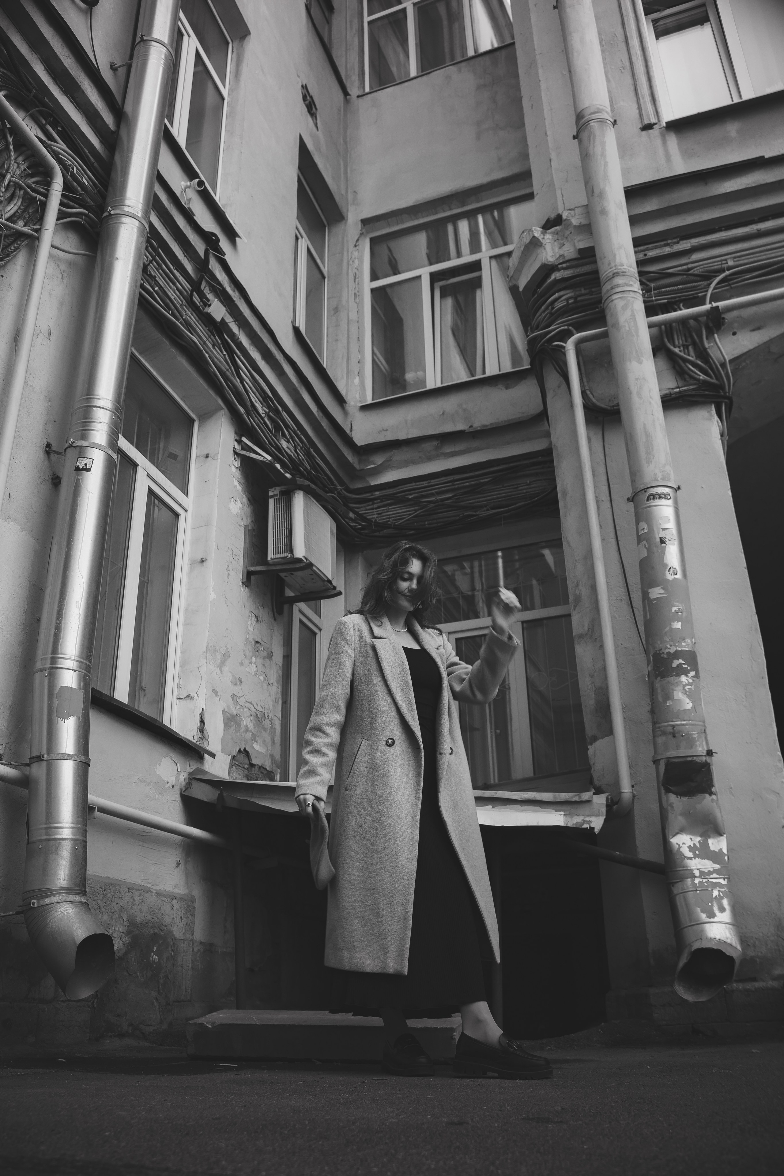 Съемка город. Фотограф и фотохудожник