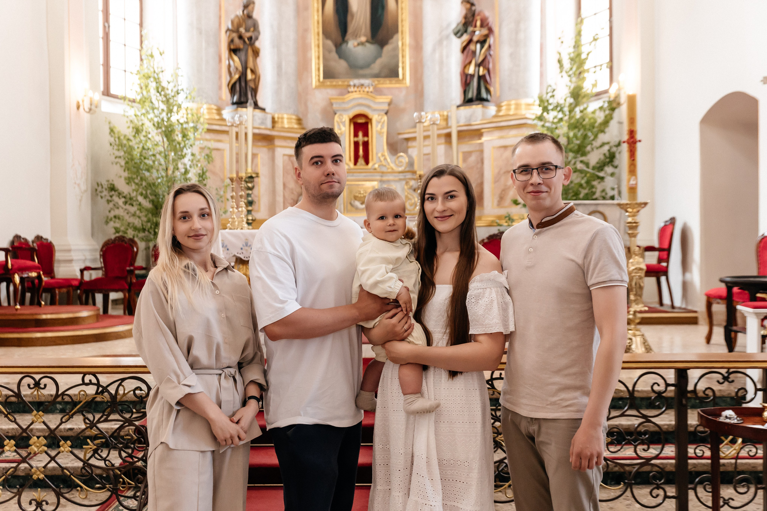 Крещение Макара. Семейный фотограф Минск Усова Ольга