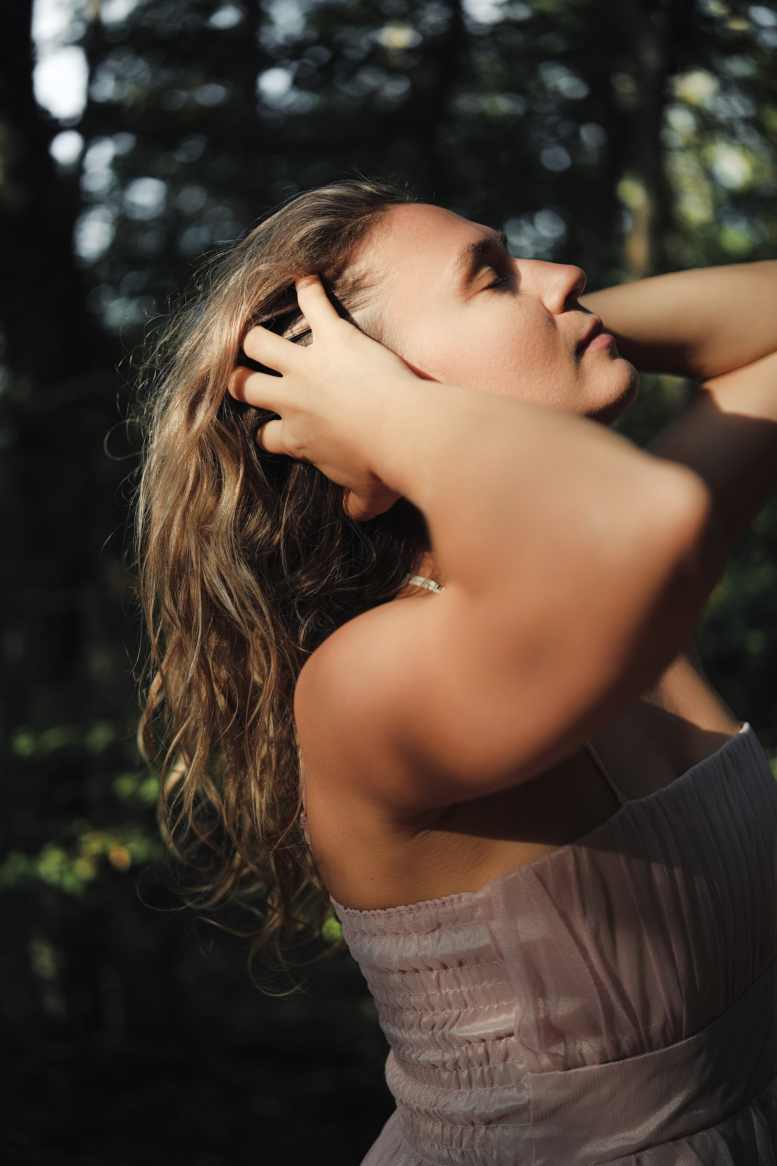 Анастасия. Съемка в лесу на горе Куш-кая в Крыму. Фотограф и видеограф в Севастополе. Владислав