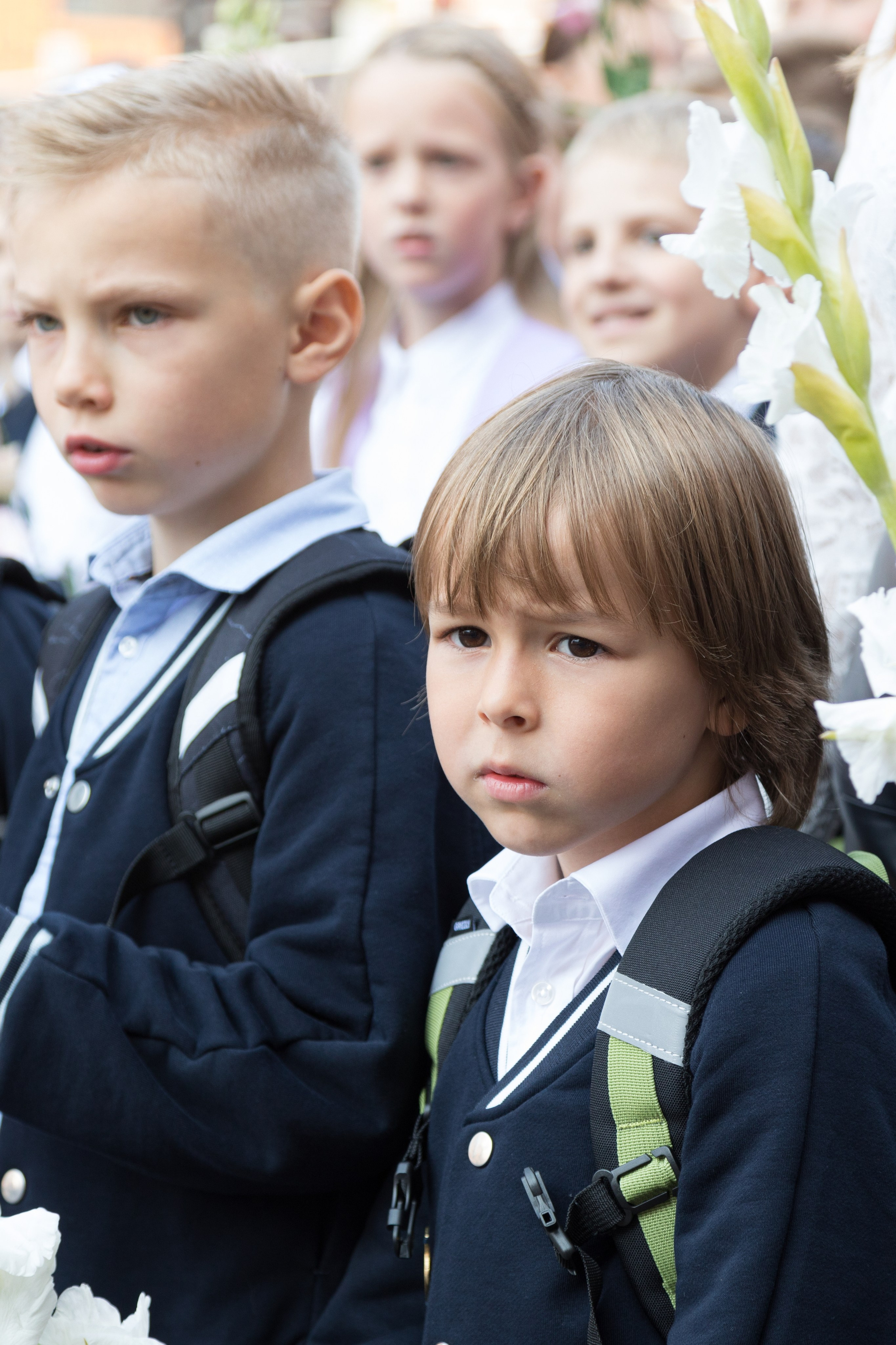 Линейка первоклассников. Детский и контент фотограф Надя Волкова Санкт-Петербург
