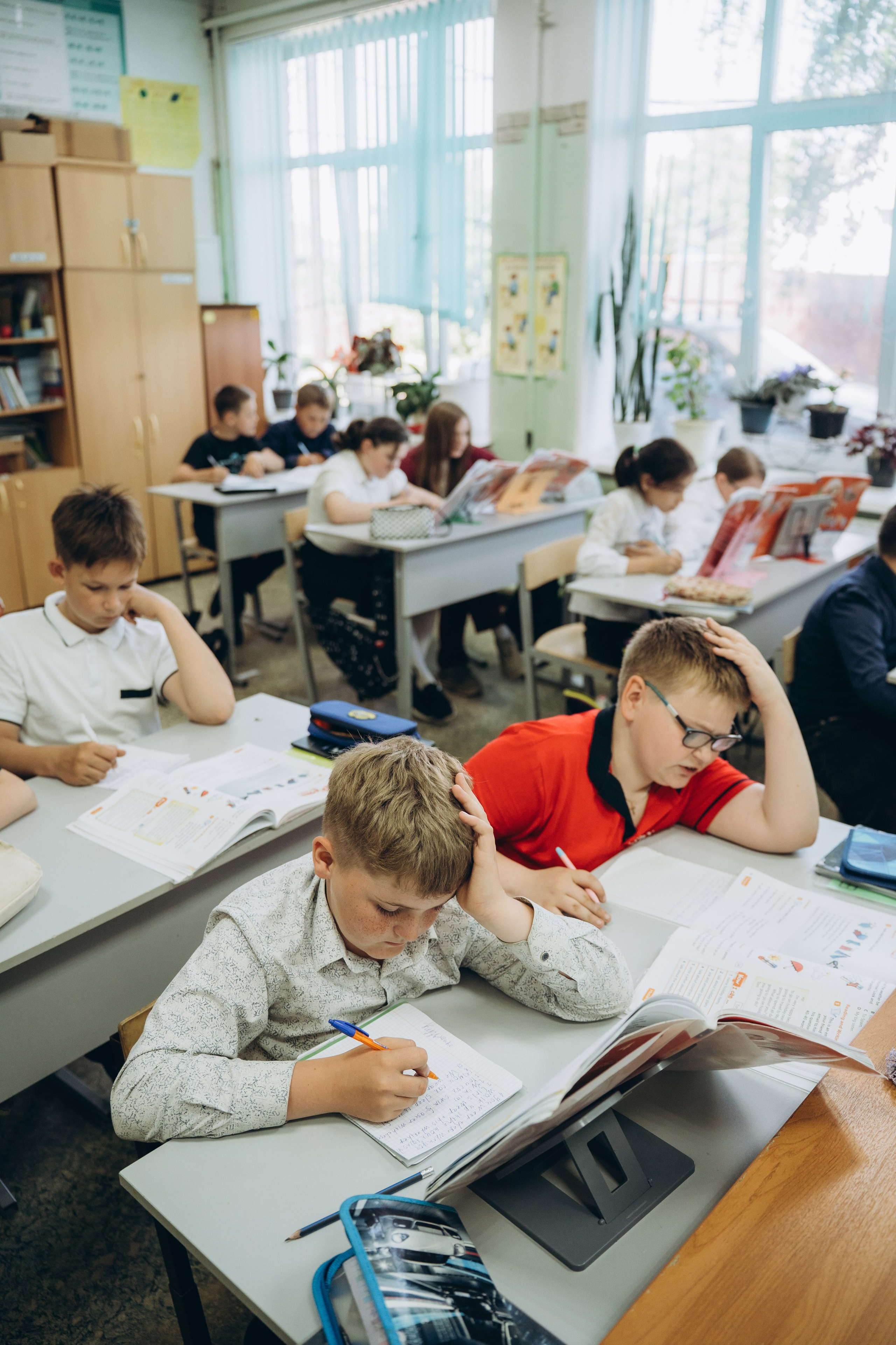 Школа, 4 класс. Семейный фотограф • Домашние съемки в Нижнем Новгороде