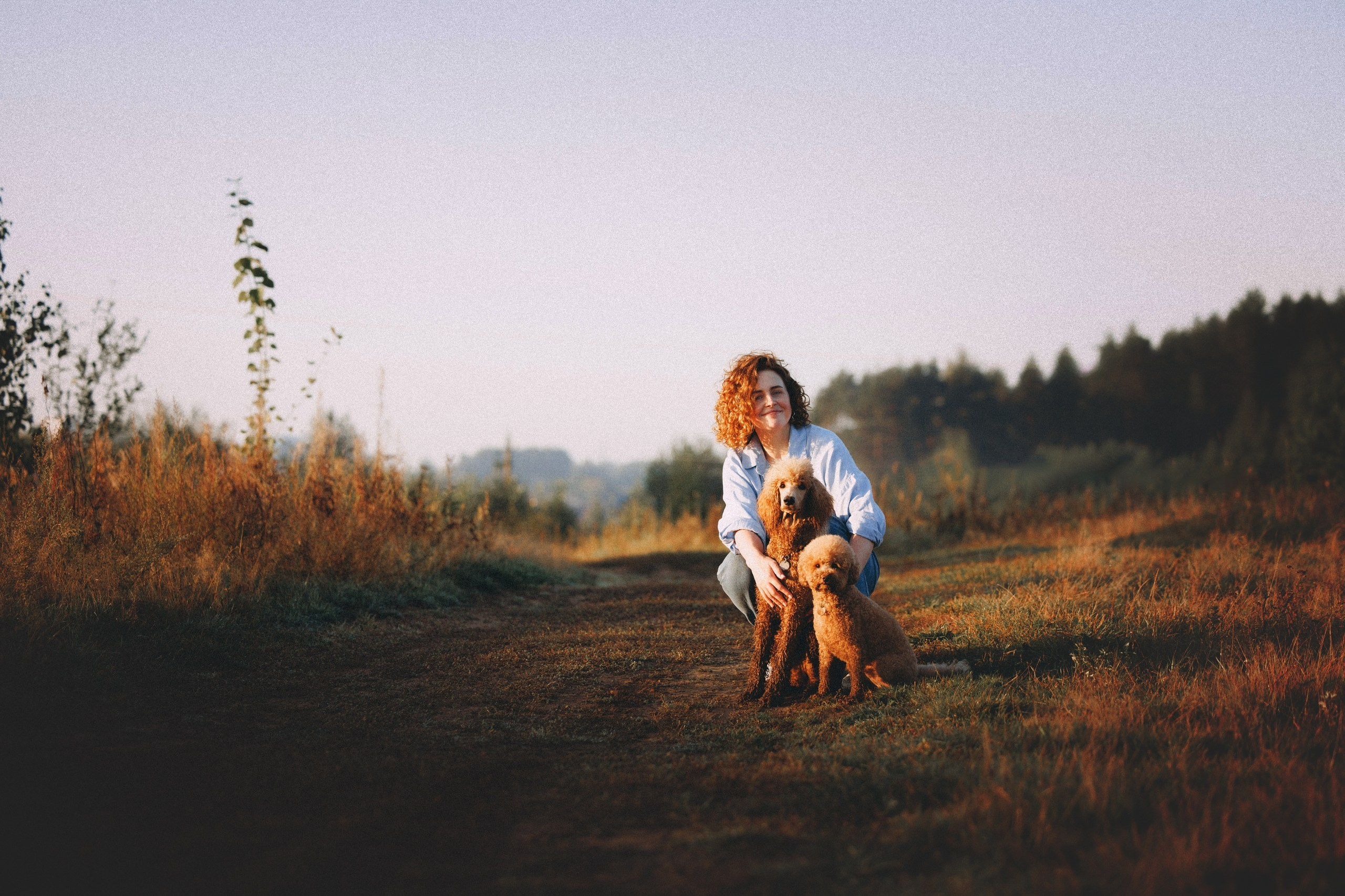 Юля, Кир и Цера. Фотограф анималист Осипчикова Мария