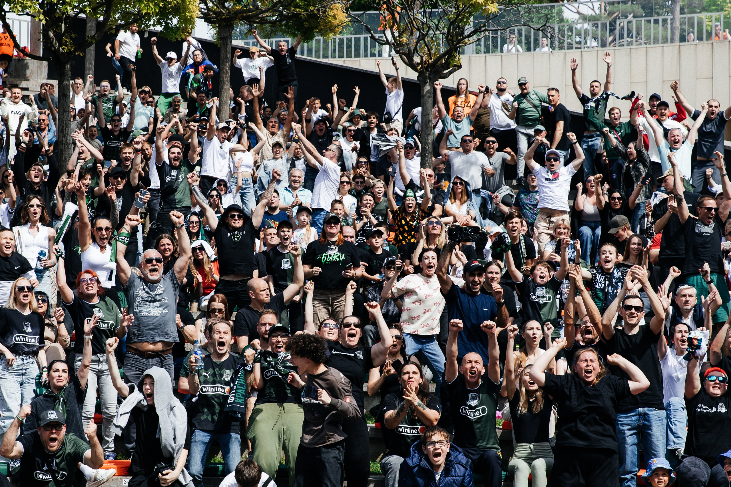 Болельщики фк Краснодара. Фотограф в Краснодаре Алла Потоцкая