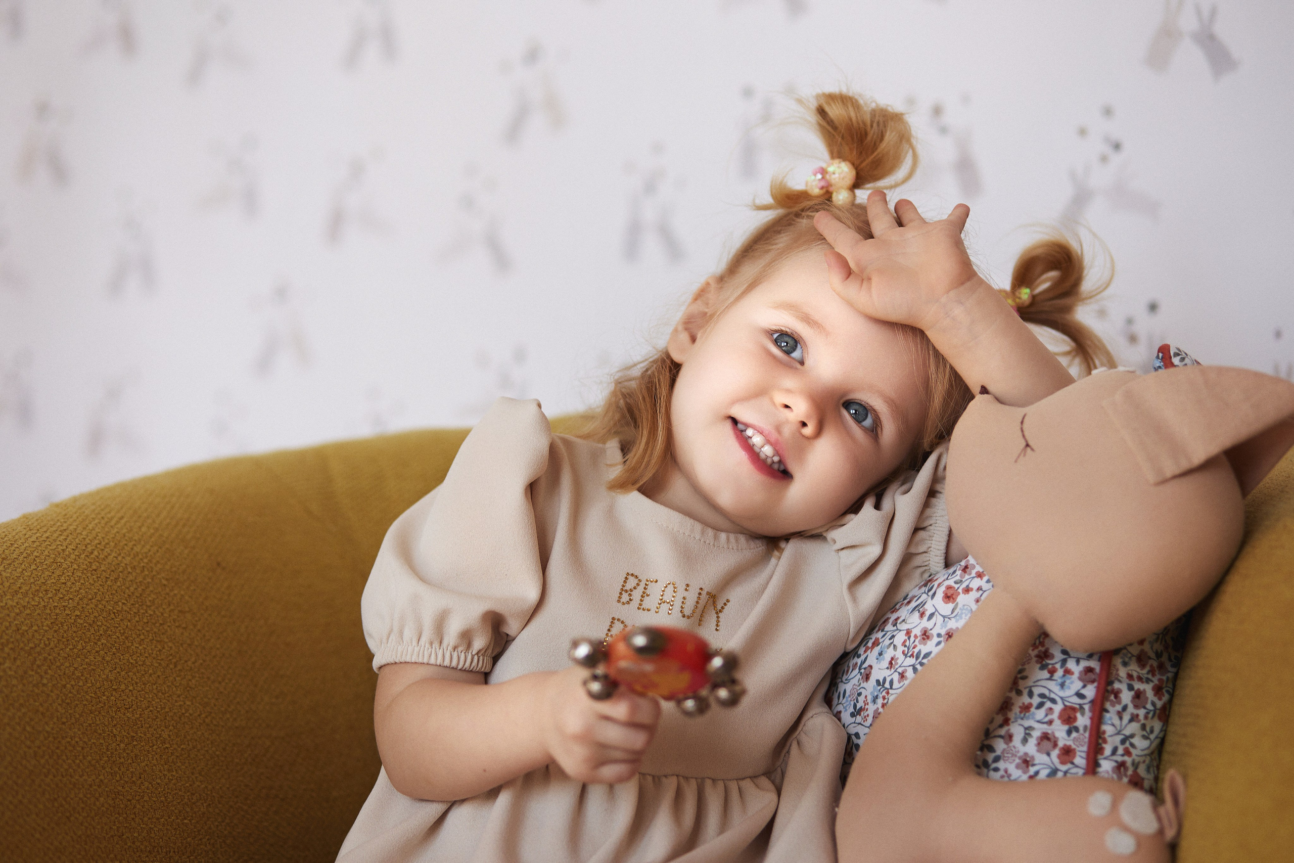 Семейная фотосессия в фотостудии Молоко