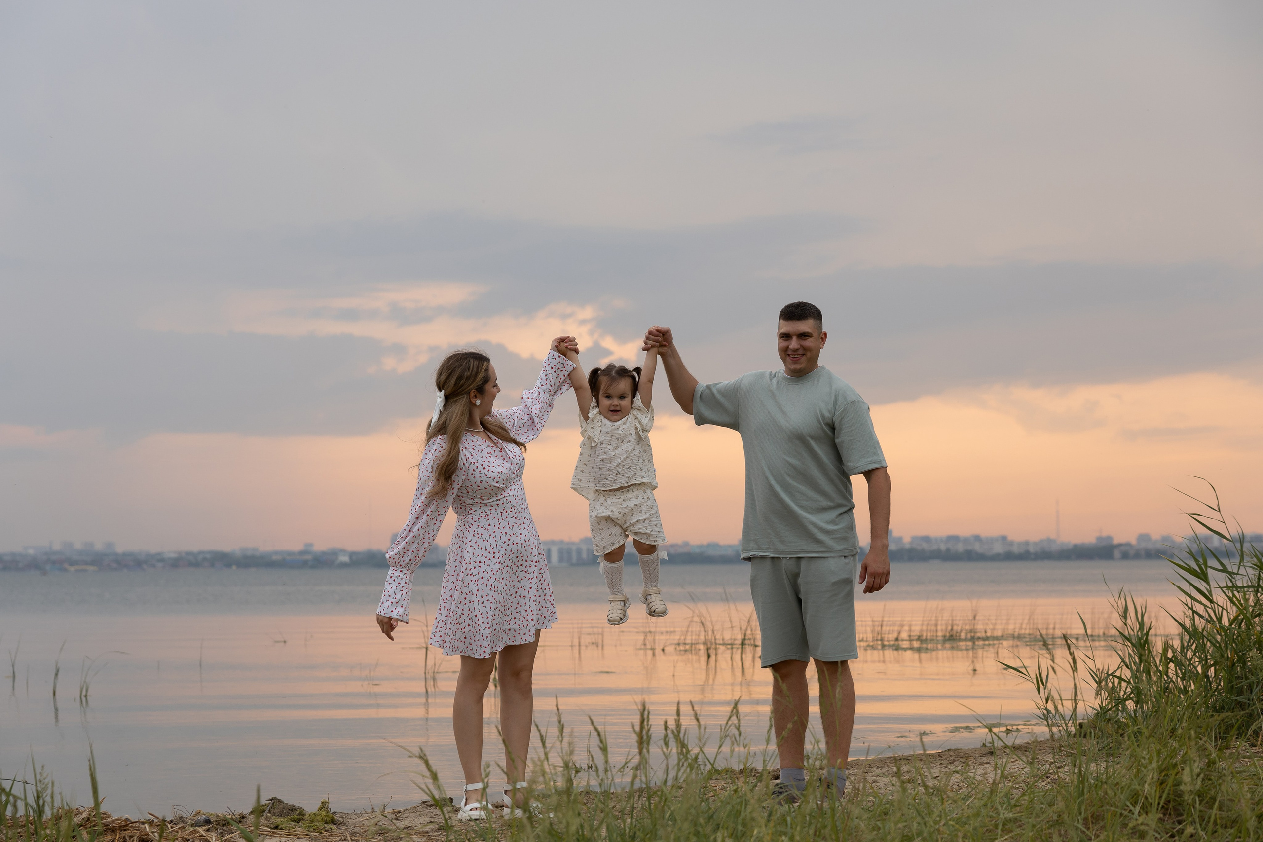 Денис, Наталья и София. Семейный и свадебный фотограф в Челябинске Мария Леонтьева