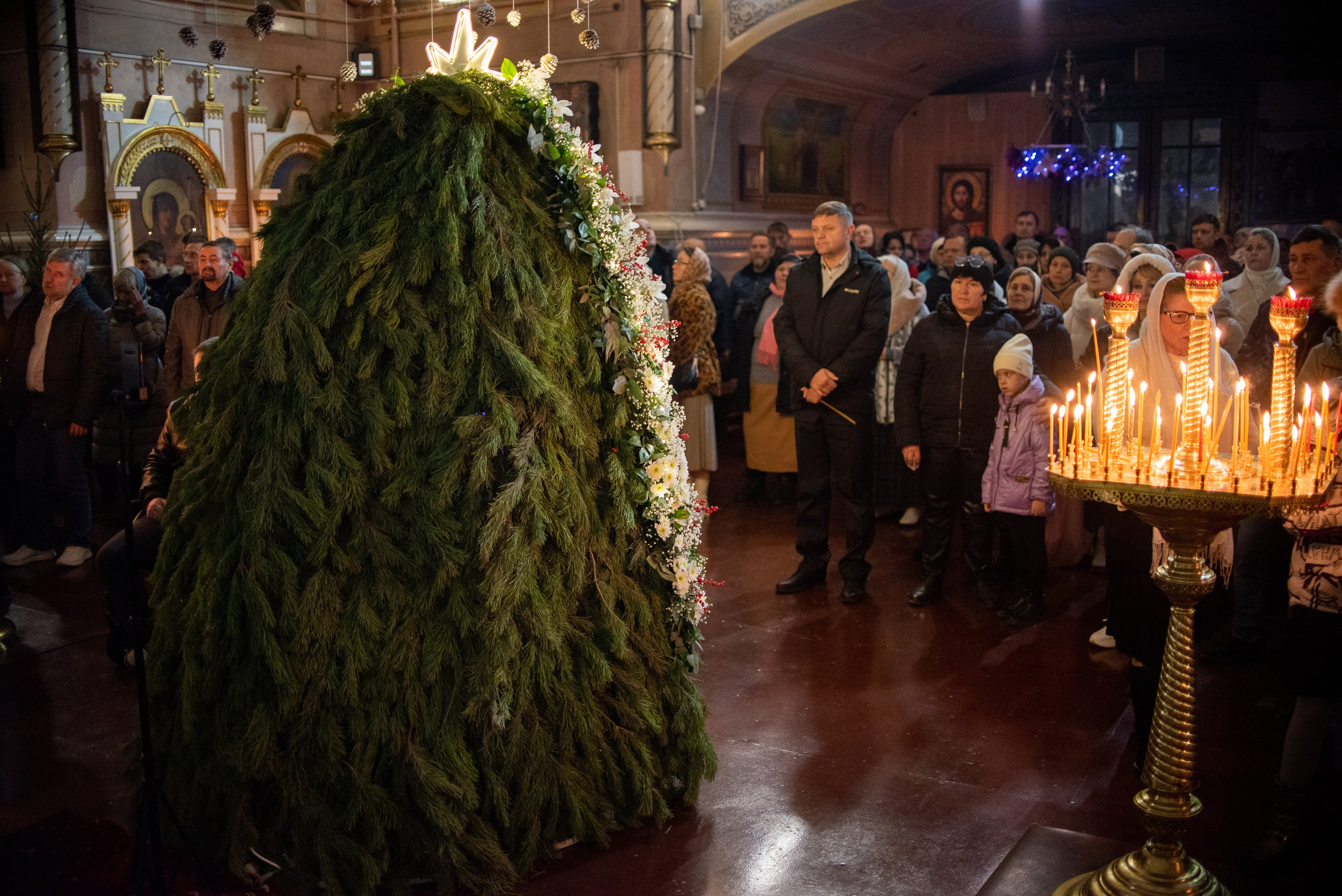 Литургия на Рождество 6.01.2023. Семейный и свадебный фотограф в Феодосии и Коктебеле