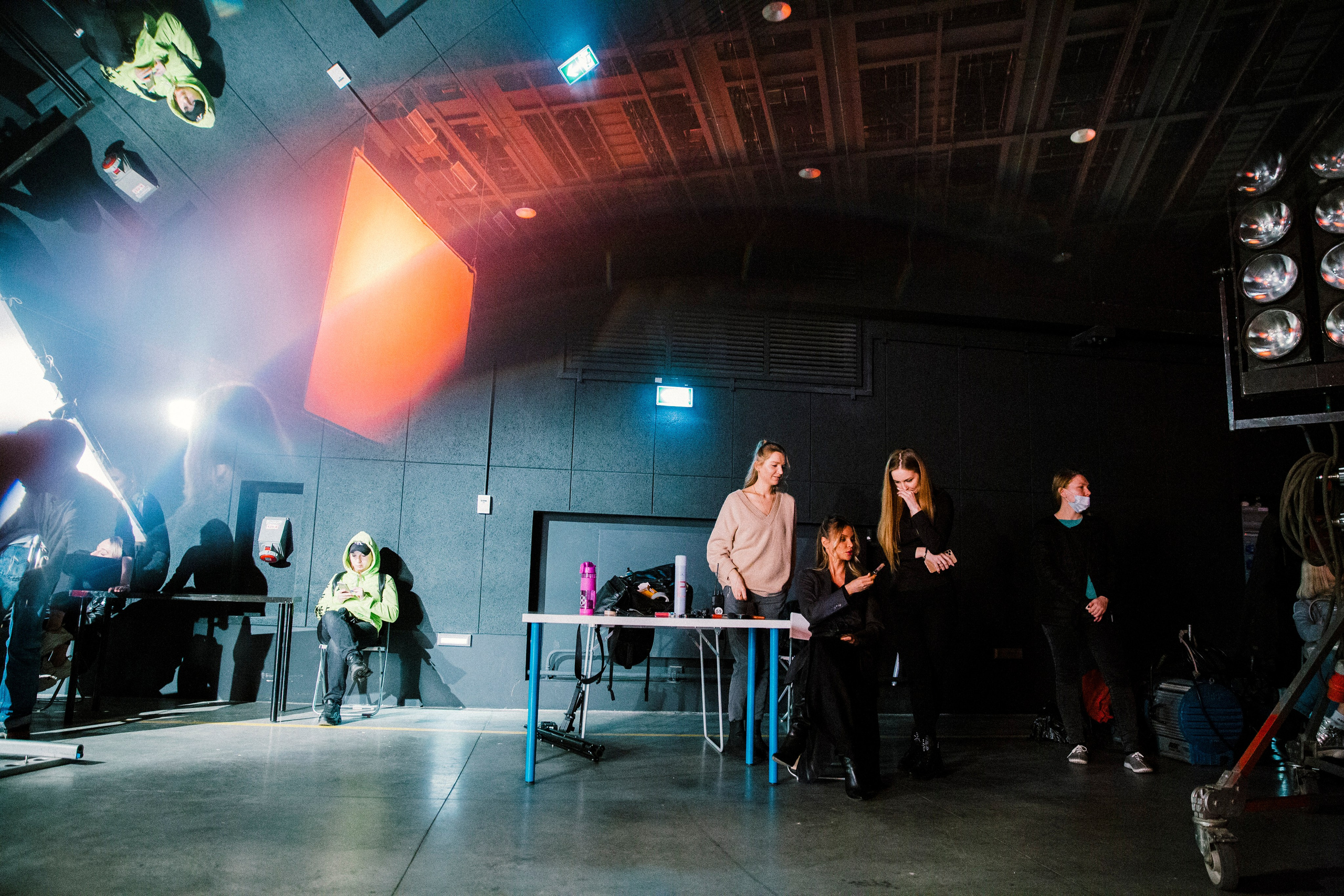 ФК Би-2 & Лиза Громова Мосфильм. Ольга Пилант. АРТ, бэкстейдж, свадебная и семейная фотография, городской портрет, интерьерная фотография