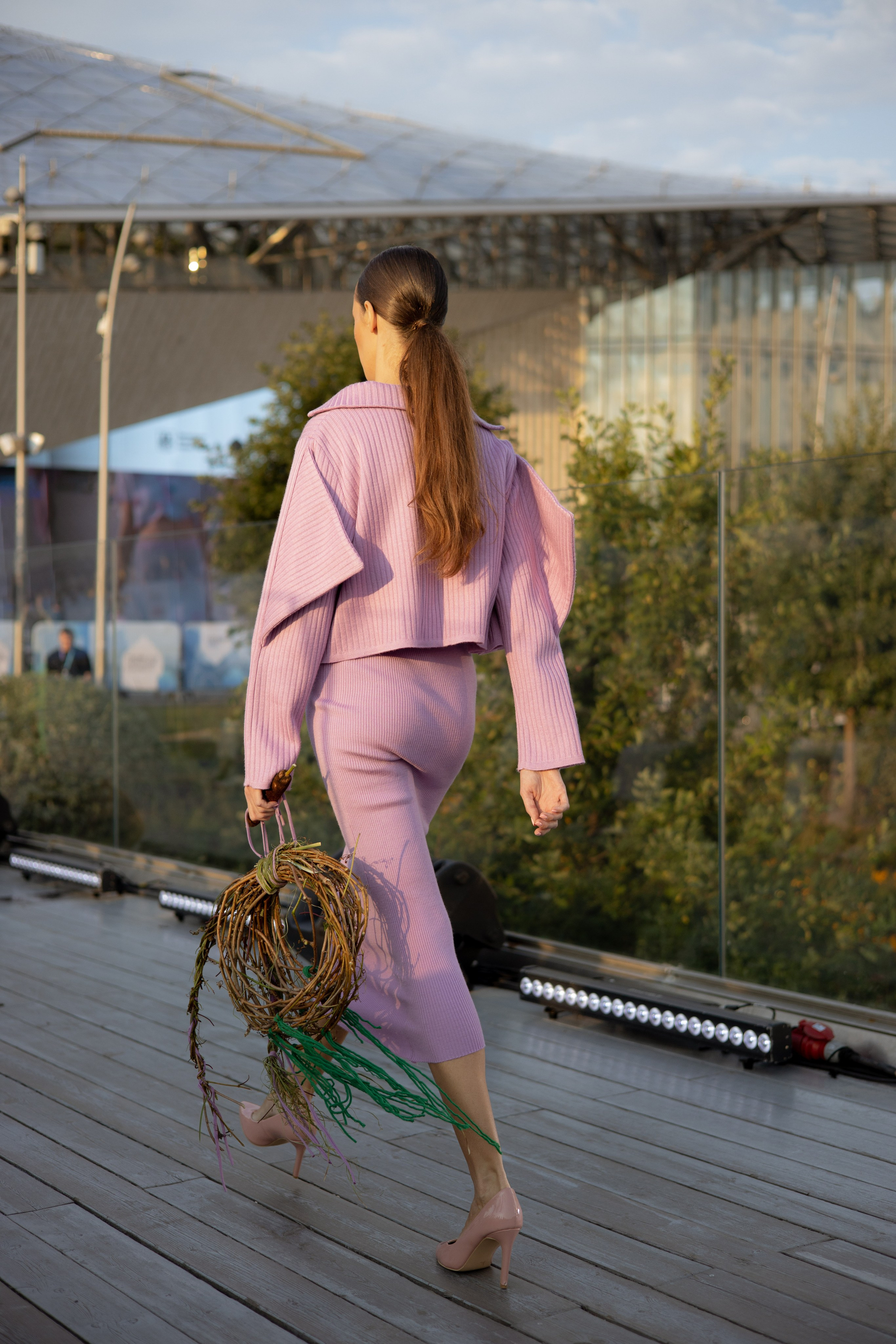 Модный показ. Парящий мост. Оформление свадеб, декор свадеб Вера Маркова, Москва