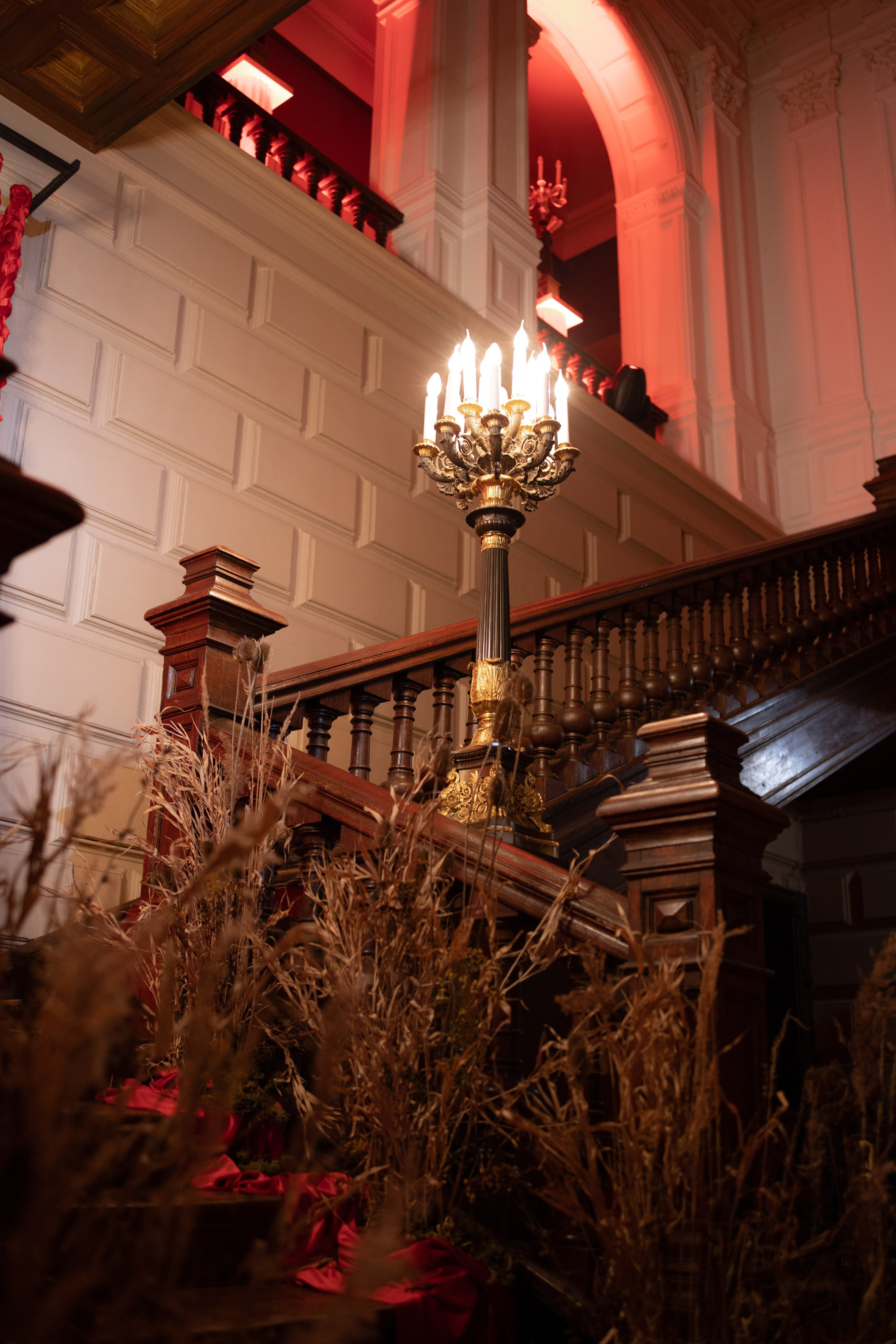 Новогодний корпоратив в фольклорном стиле. Особняк Лемана. Оформление свадеб, декор свадеб Вера Маркова, Москва